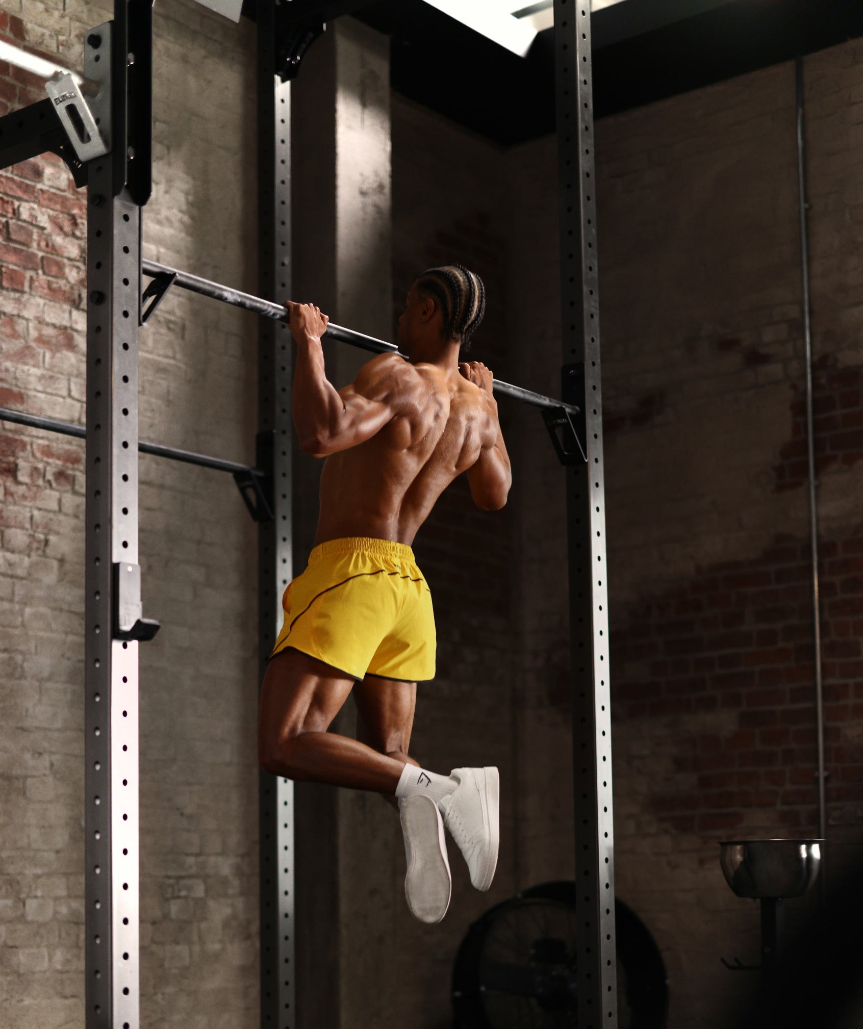 Gymshark Accent Conditioning Shorts 'Athletic Yellow'