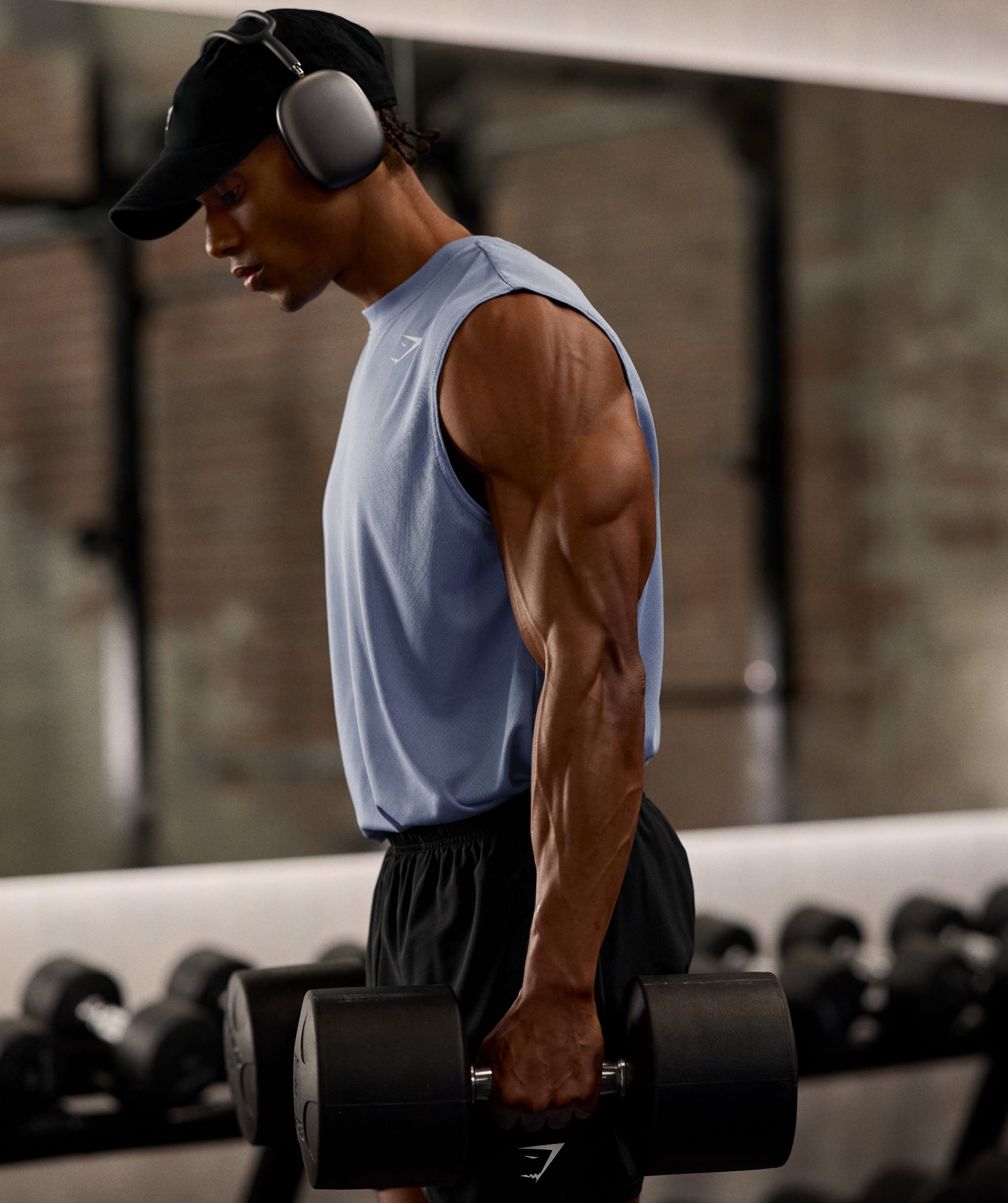 Gymshark Washed Pastels Tank 'Steady Purple Wash'