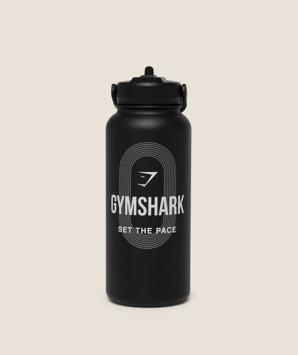 Gymshark Set the Pace 1L Bottle 'Black'