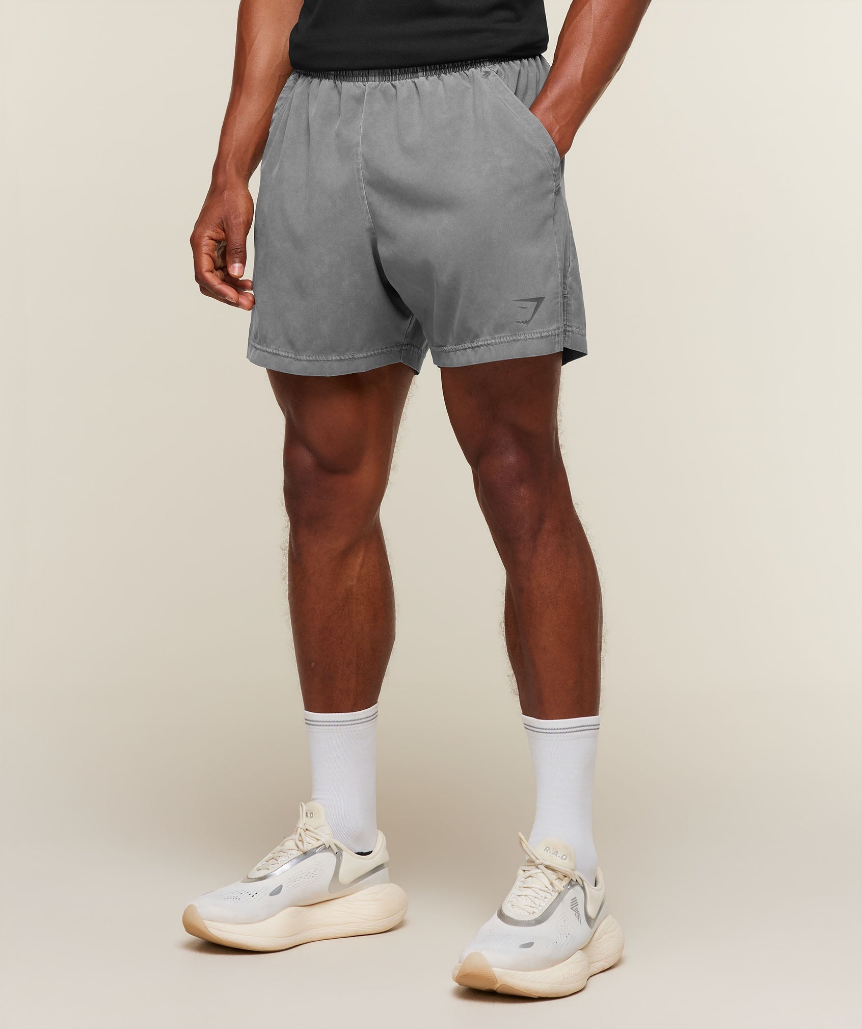 Gymshark Sport Washed Shorts 'Black Wash'