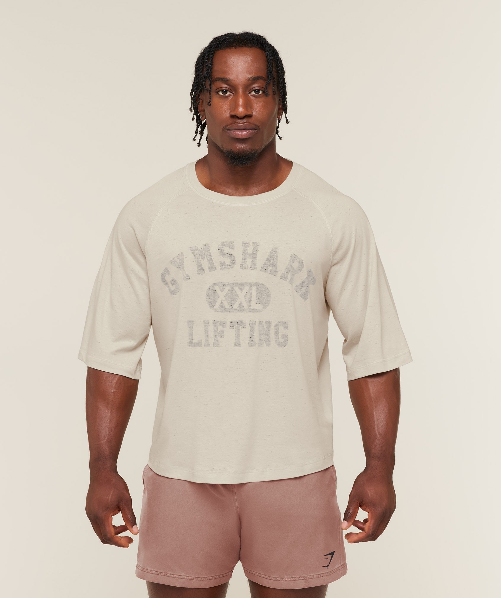 Gymshark Summer Pump T-Shirt 'Pebble Grey'
