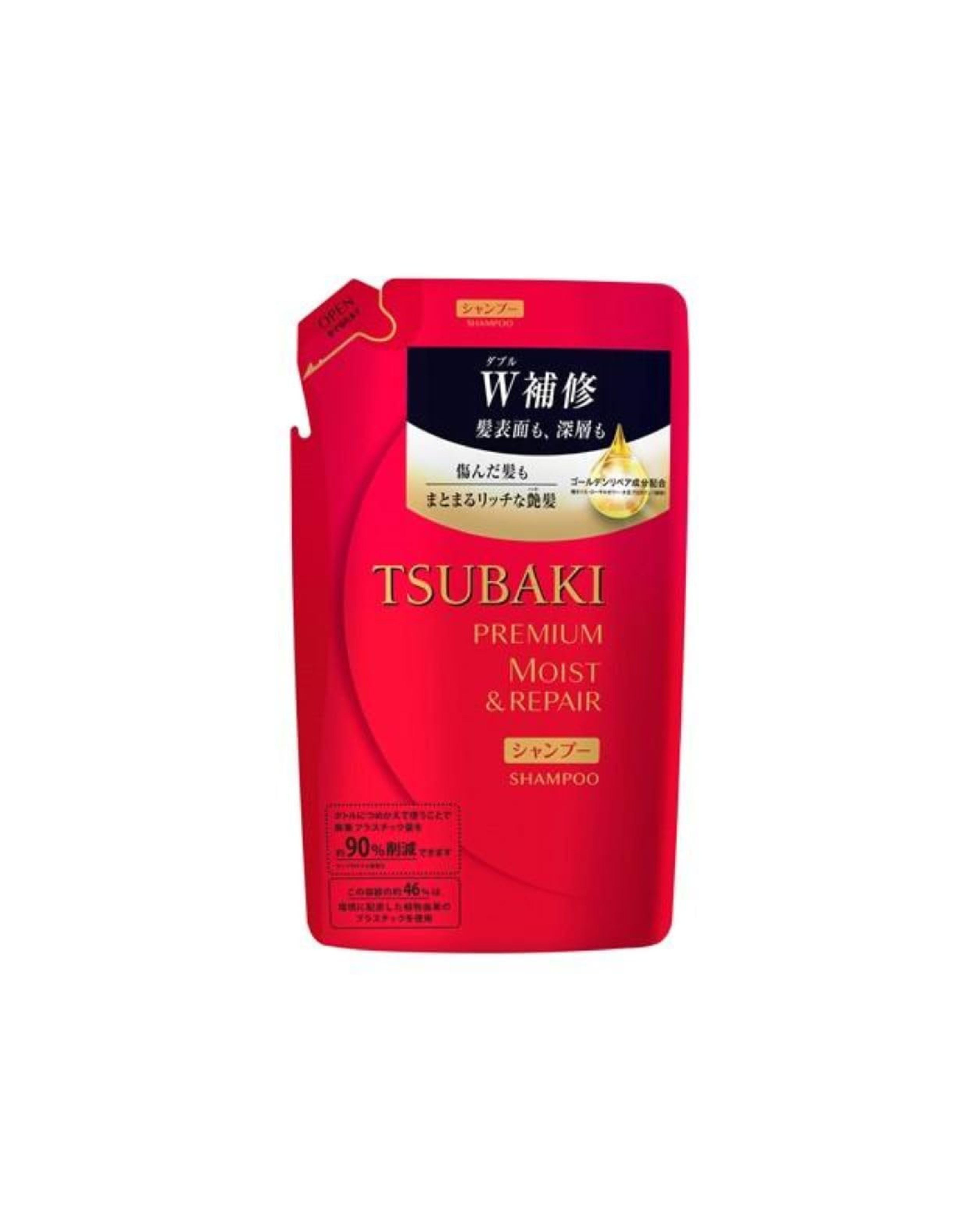 TSUBAKI Premium Moist & Repair Shampoo Refill 600ml