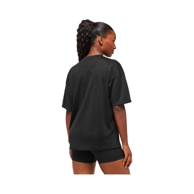 Gymshark Lifting Mesh Oversized Tee - Black