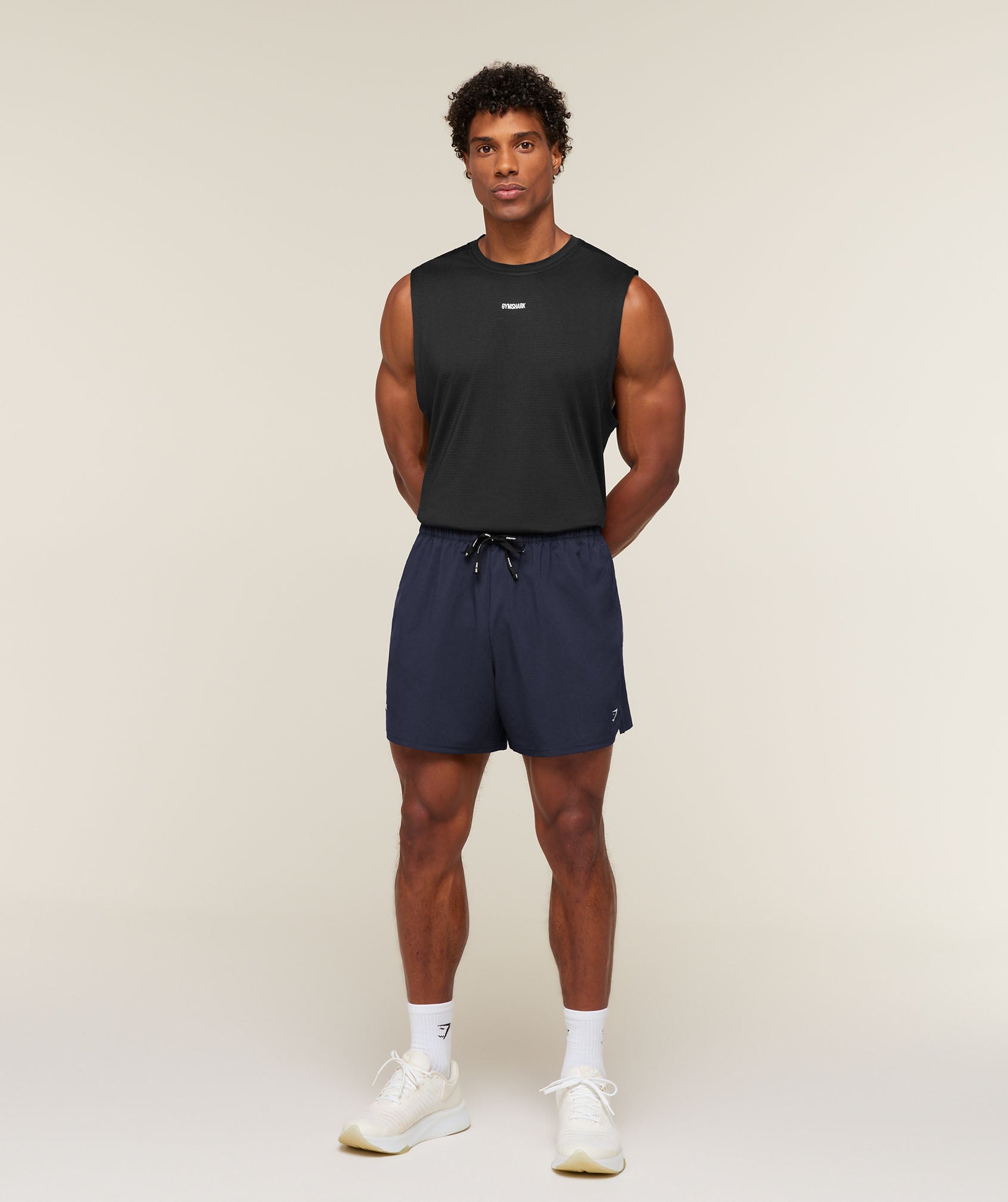 Gymshark Train 5" Shorts 'Heavy Blue'