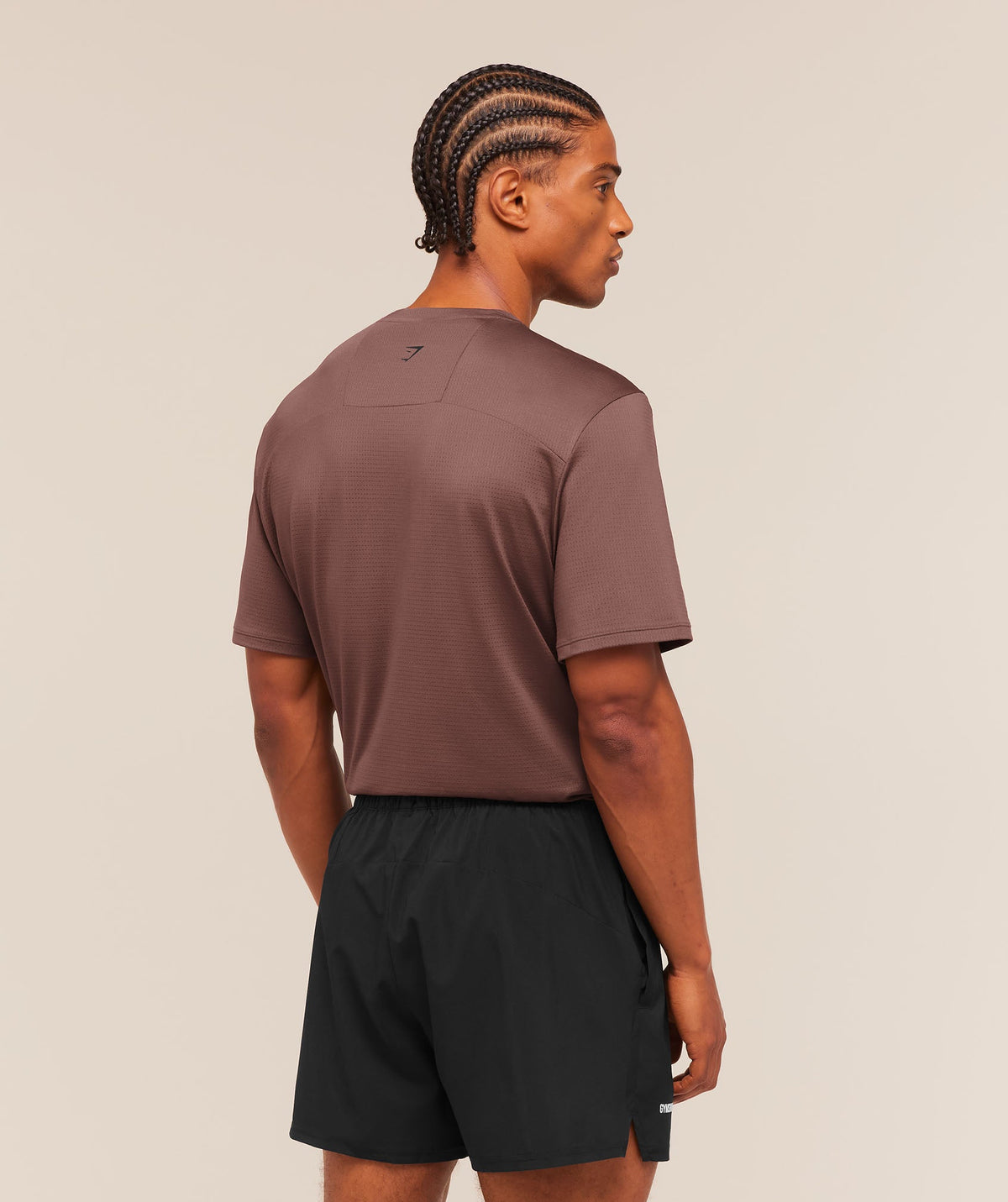 Gymshark Train T-Shirt 'Espresso Brown'