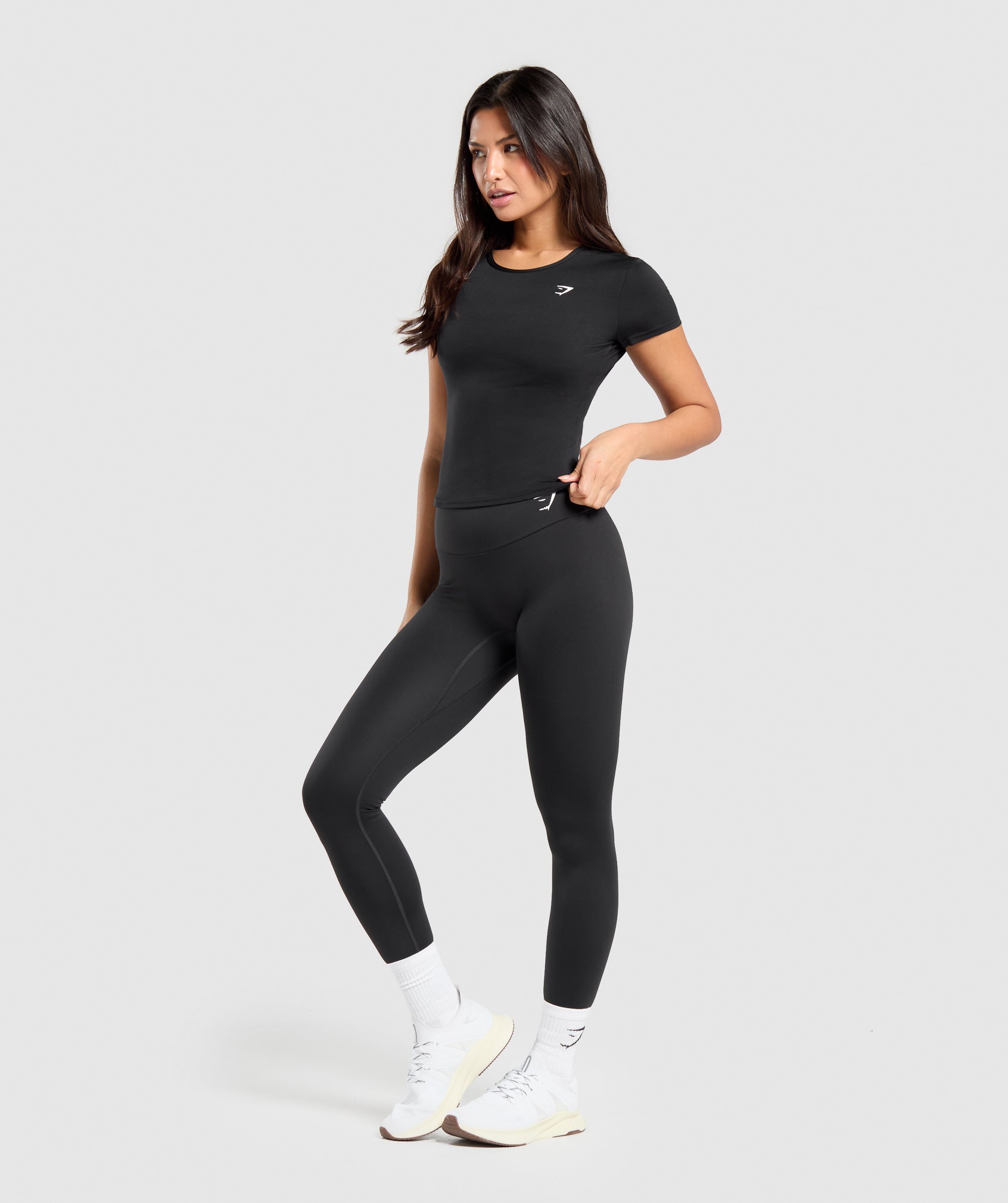 Gymshark Training Baby Tee 'Black'