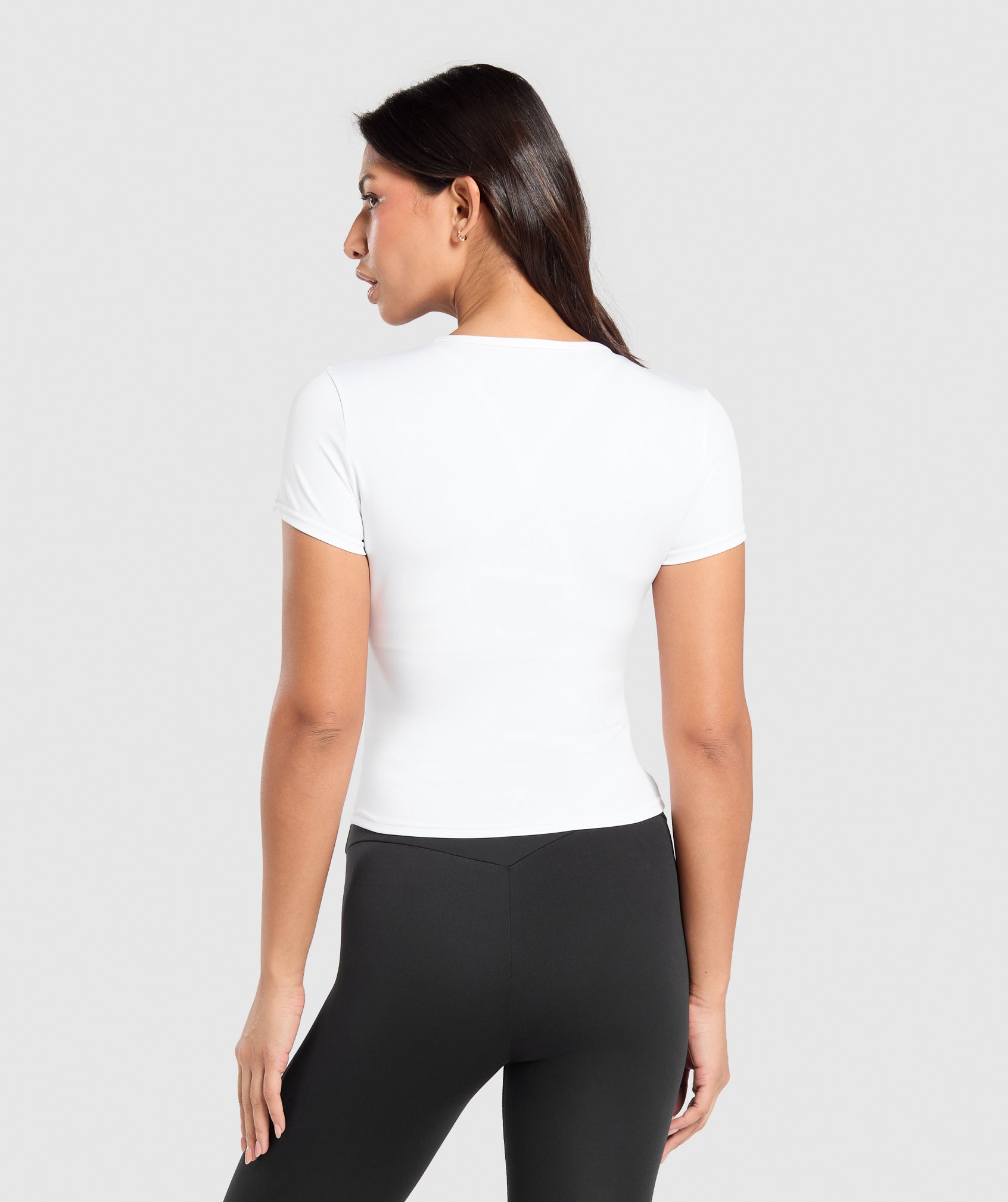 Gymshark Training Baby Tee 'White'