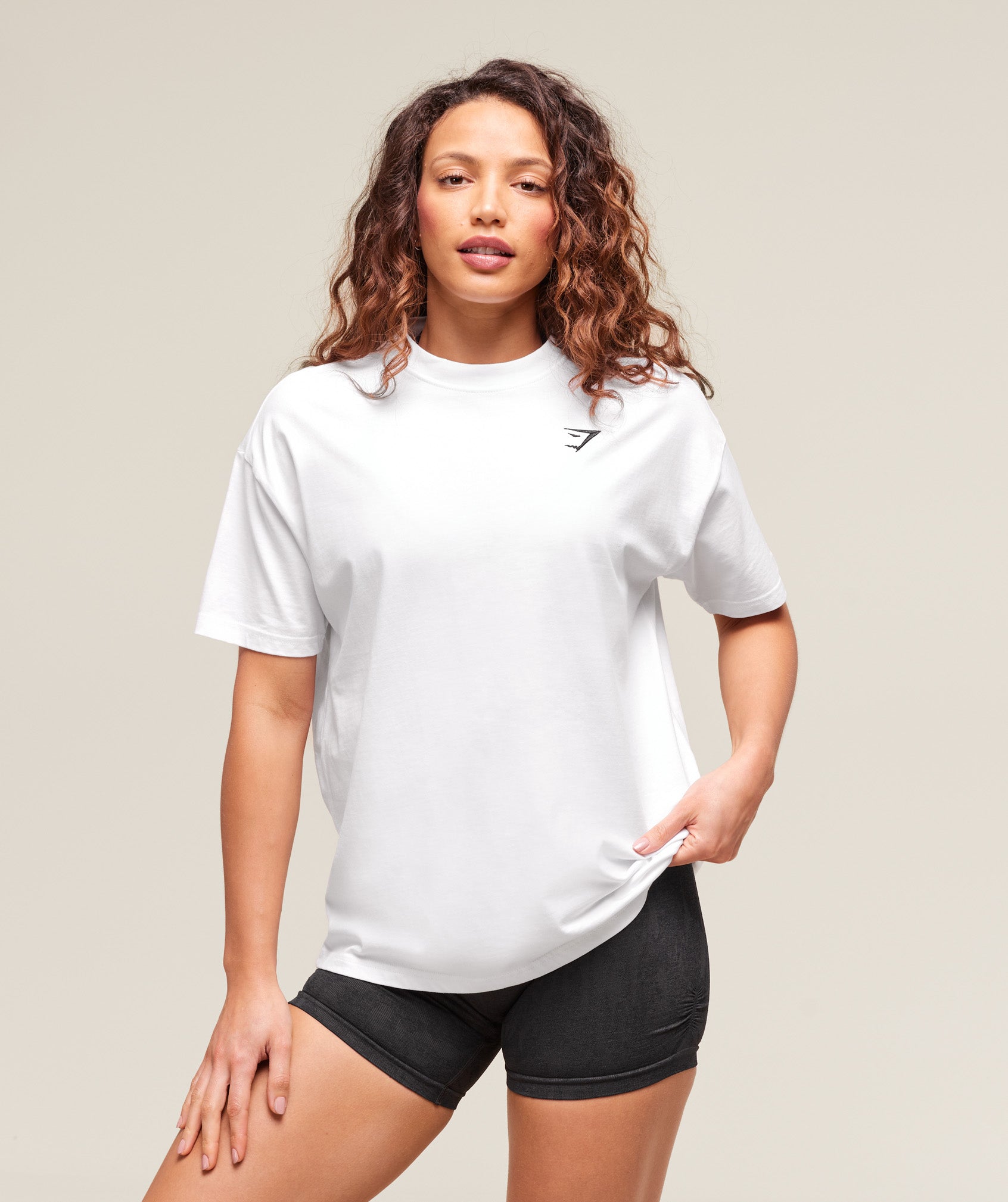 Gymshark Training Oversized T-Shirt 'White'