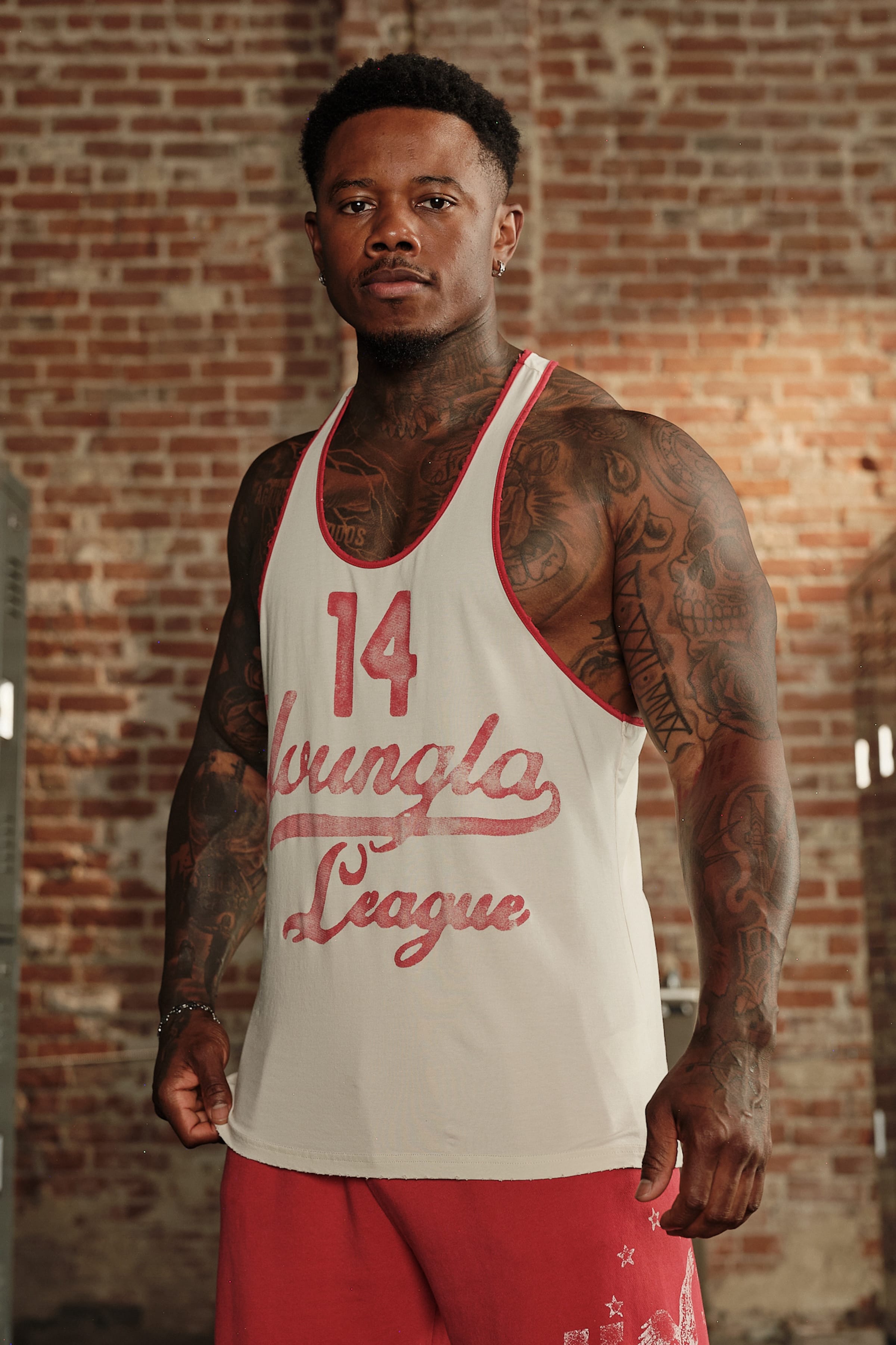 YoungLA 3088 - Golden Era League Stringers 'Off-White'