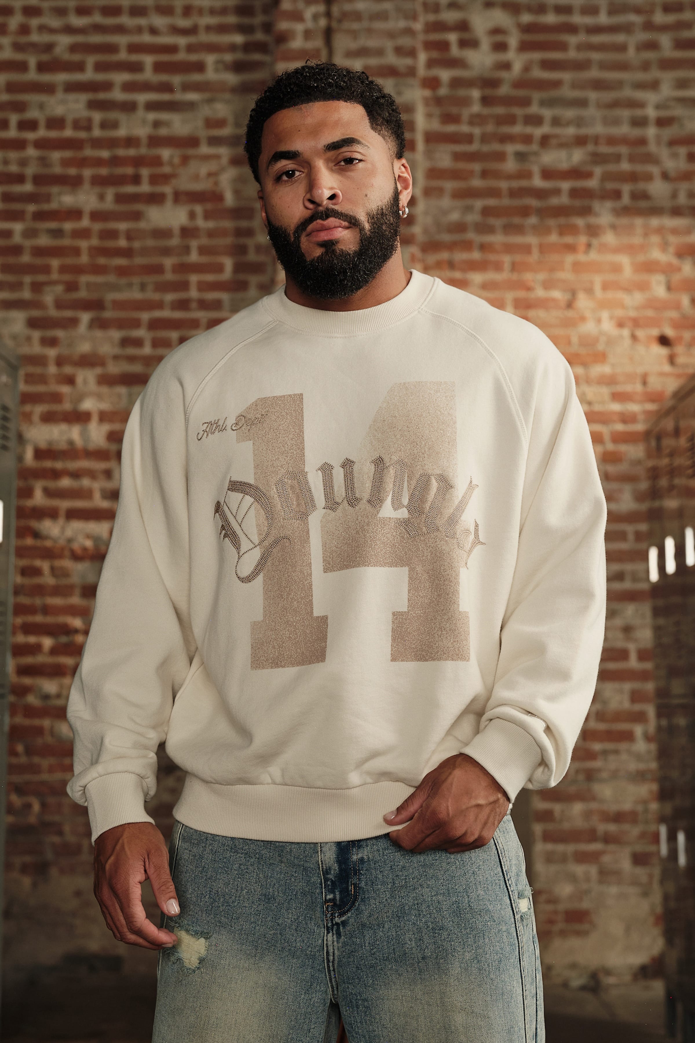 YoungLA 5131 - Golden Era Crewnecks 'Off-White'
