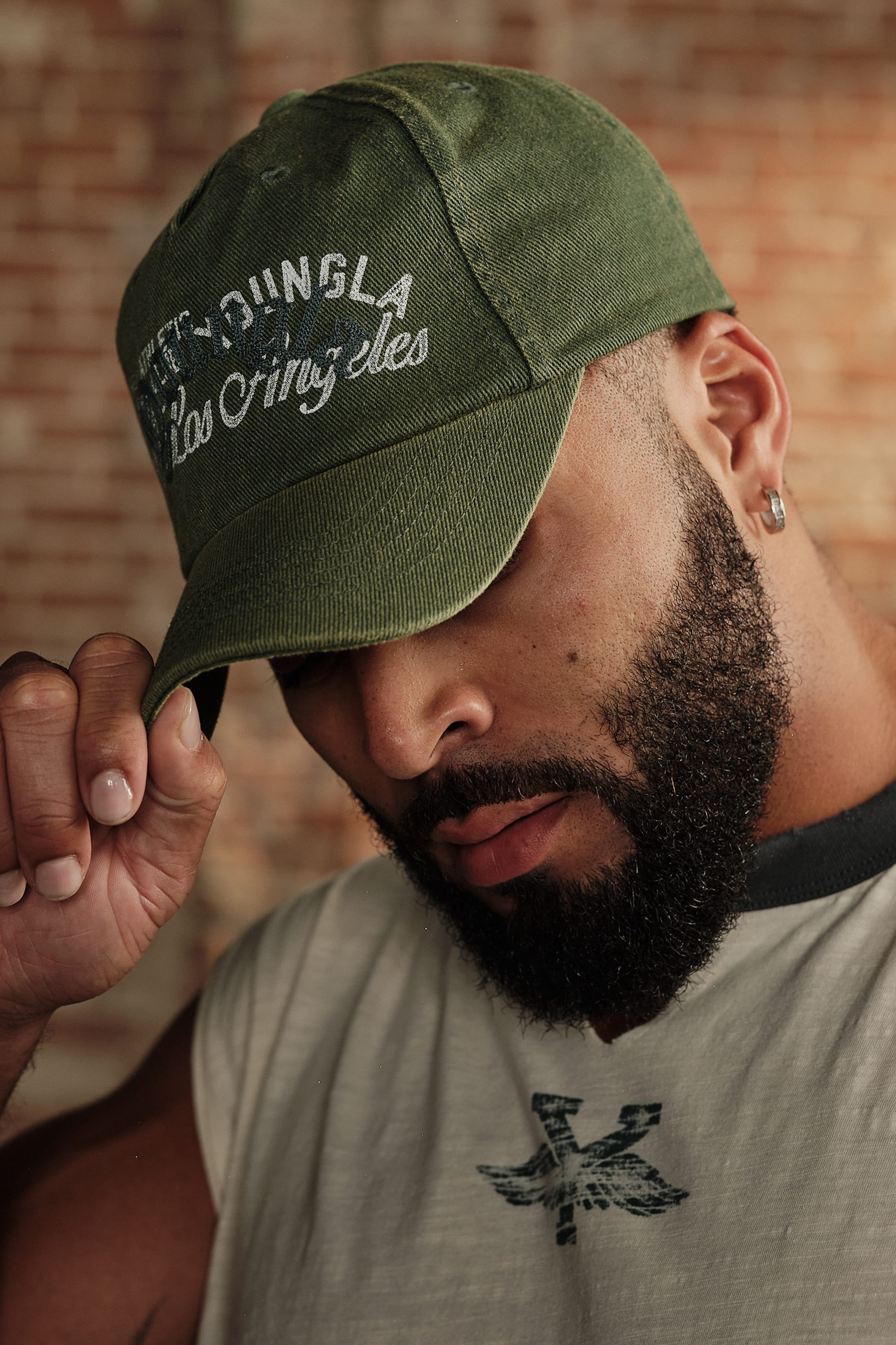 YoungLA 9042 - Golden Era Hats 'Green Wash'