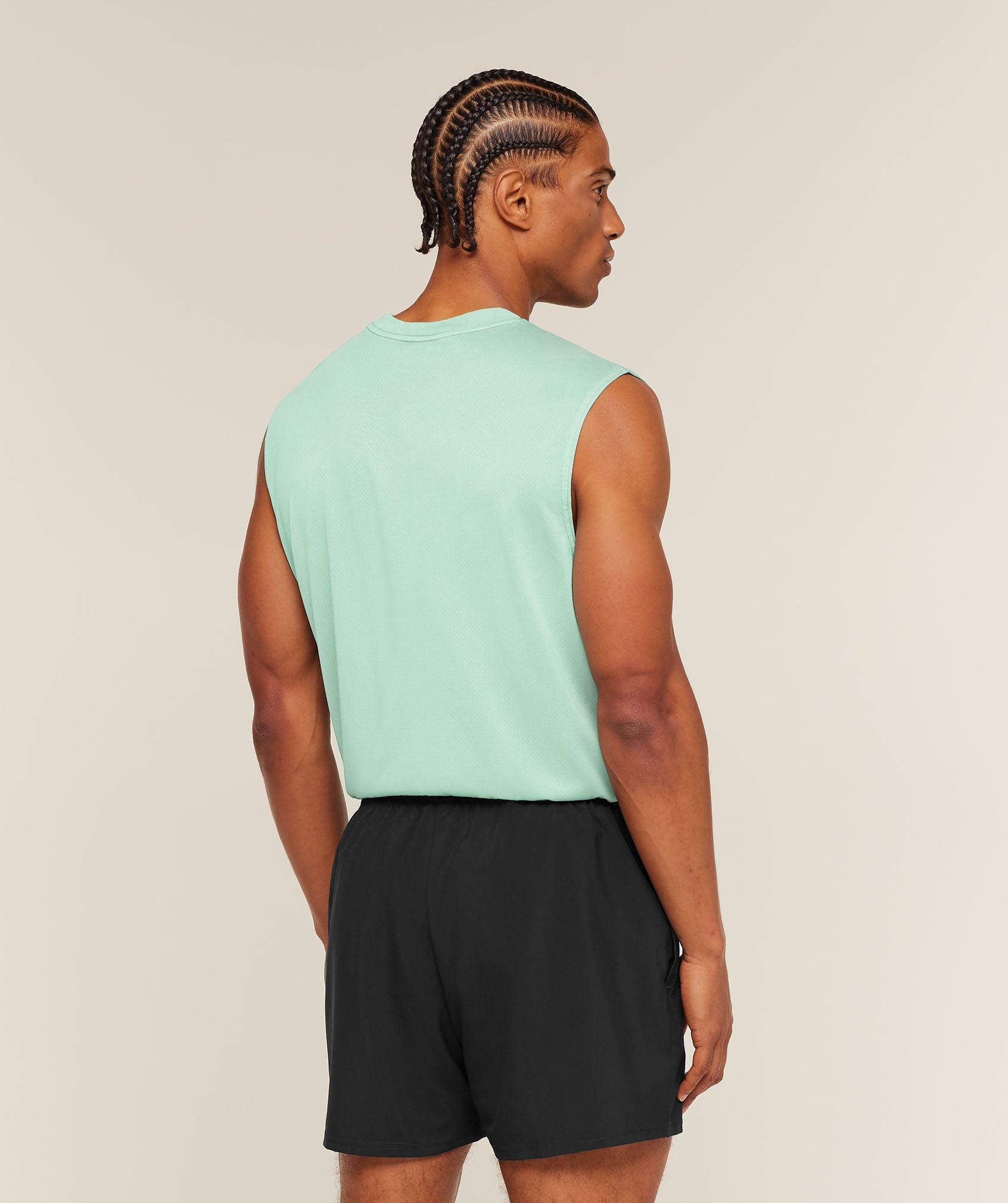 Gymshark Washed Pastels Tank 'Soft White Wash'