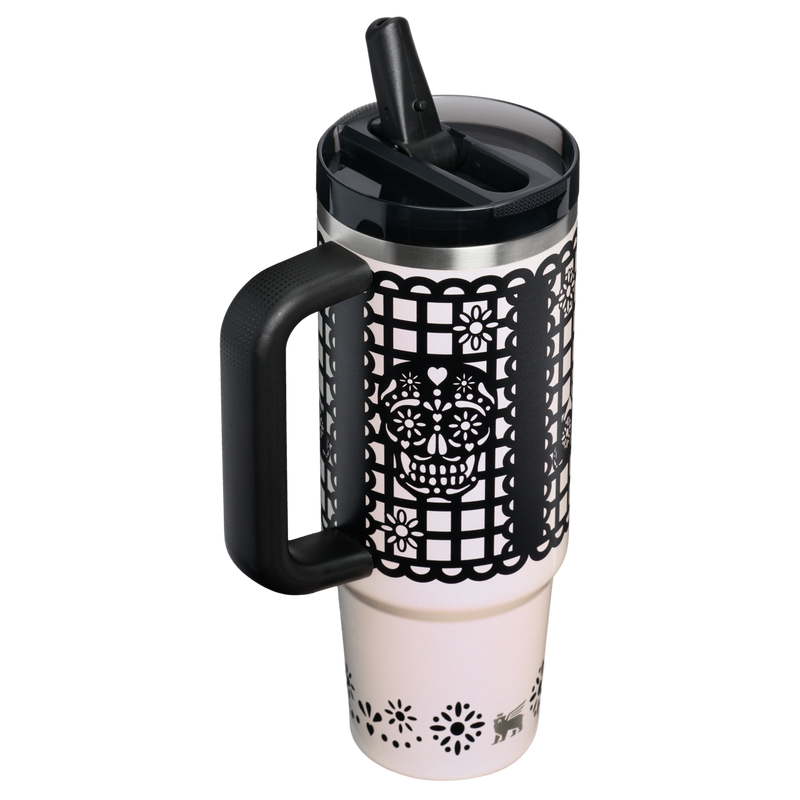 Stanley The Quencher® ProTour Flip Straw Tumbler | 30 OZ 'Salt Papel Picado'