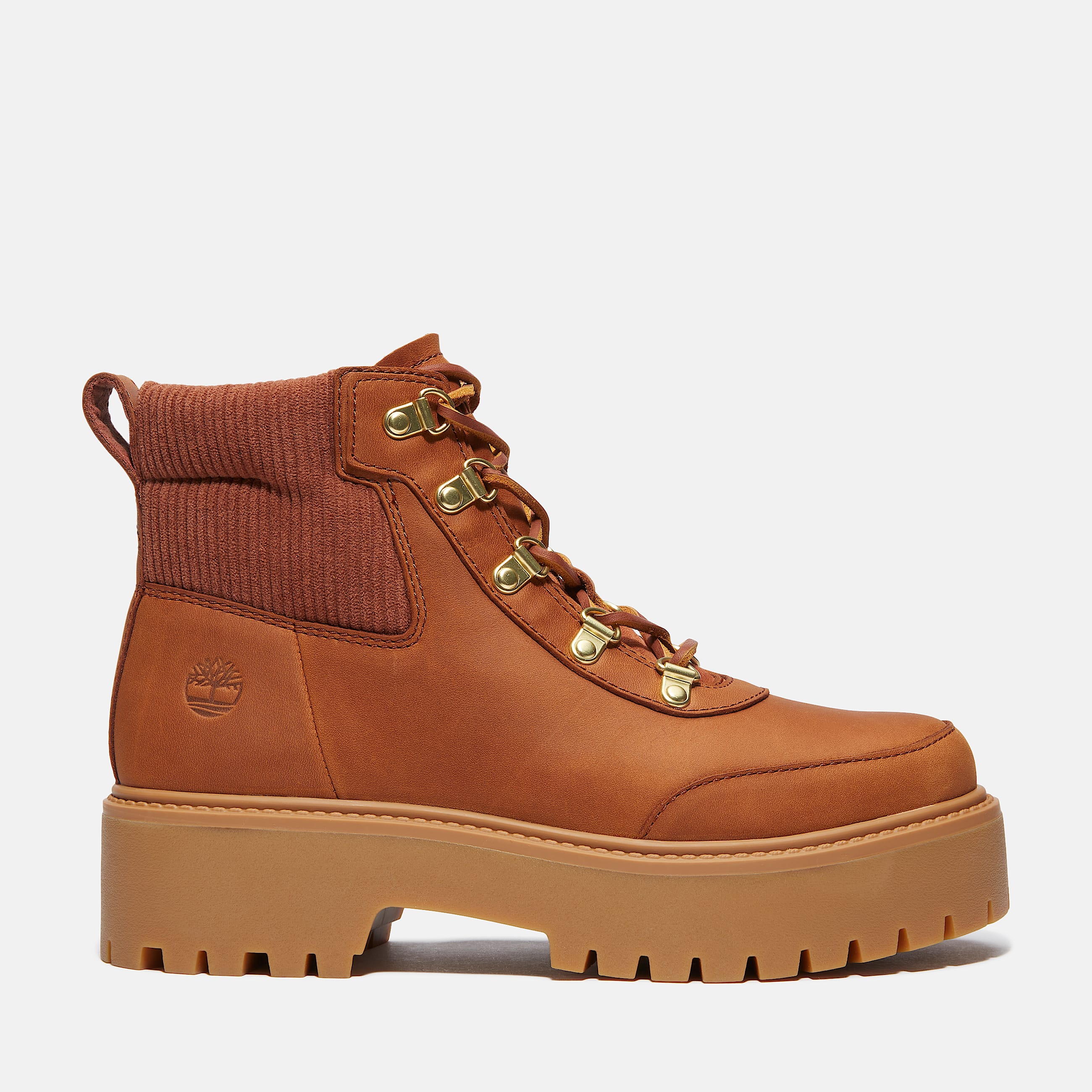 Timberland Women's Stone Street Platform Hiker Boot 'Rust Nubuck'