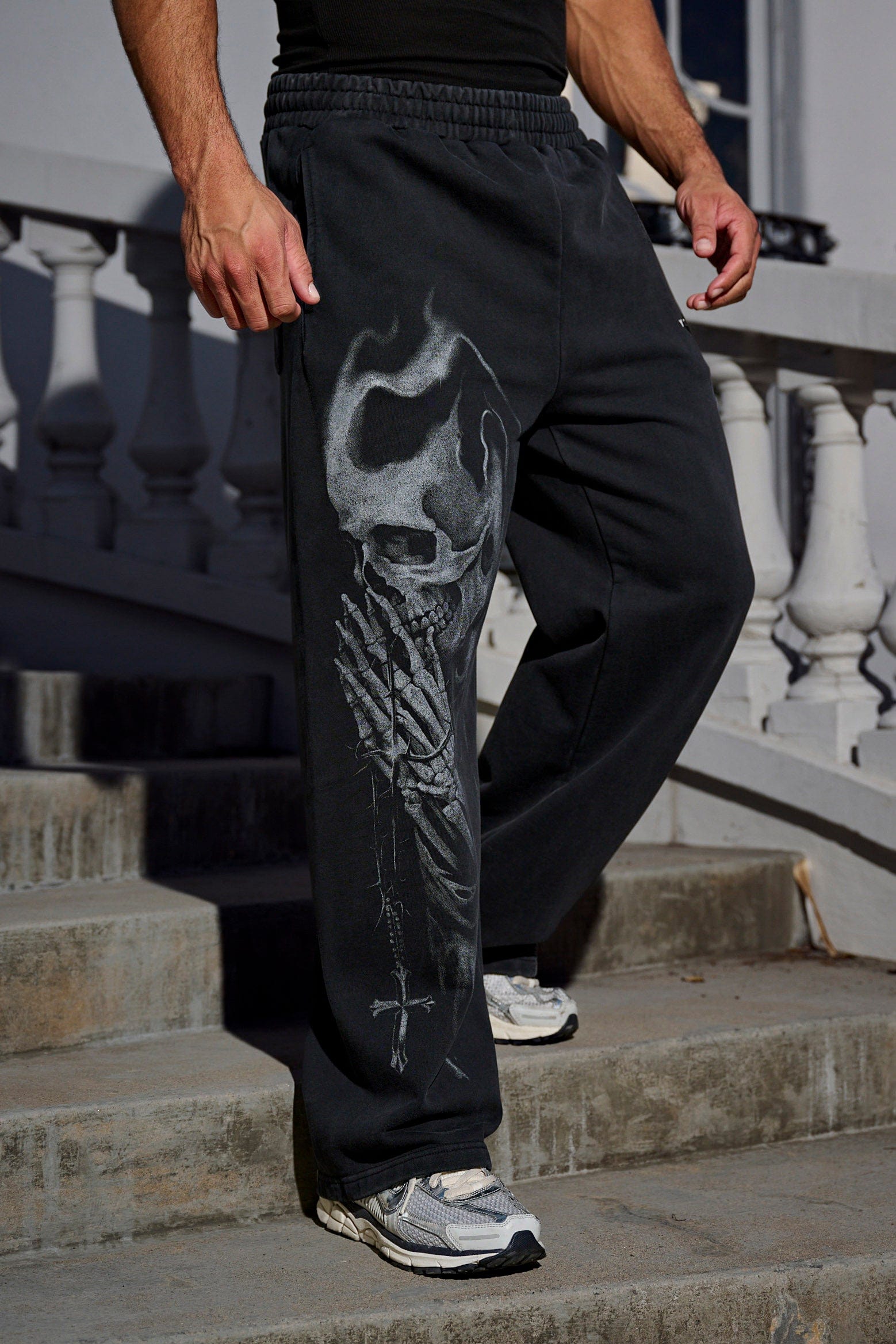 YoungLA 2125 - Divine Sweats 'Black Wash'