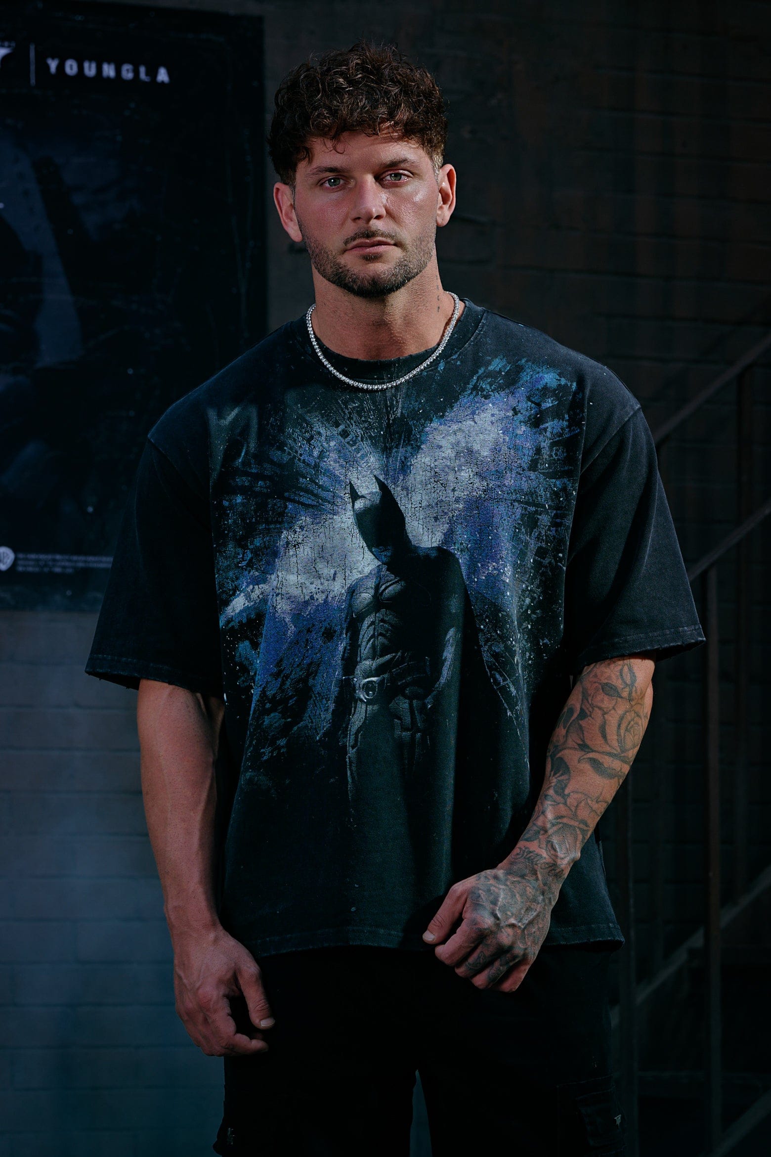 YoungLA 4255 - Batman Midnight Tees 'Batman P'