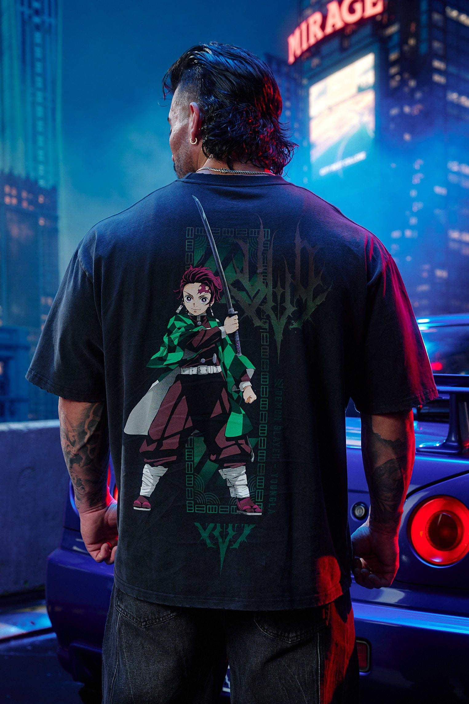 YoungLA 4266 - Demon Slayer: Kimetsu no Yaiba - Character Tees 'Nichirin Sword'