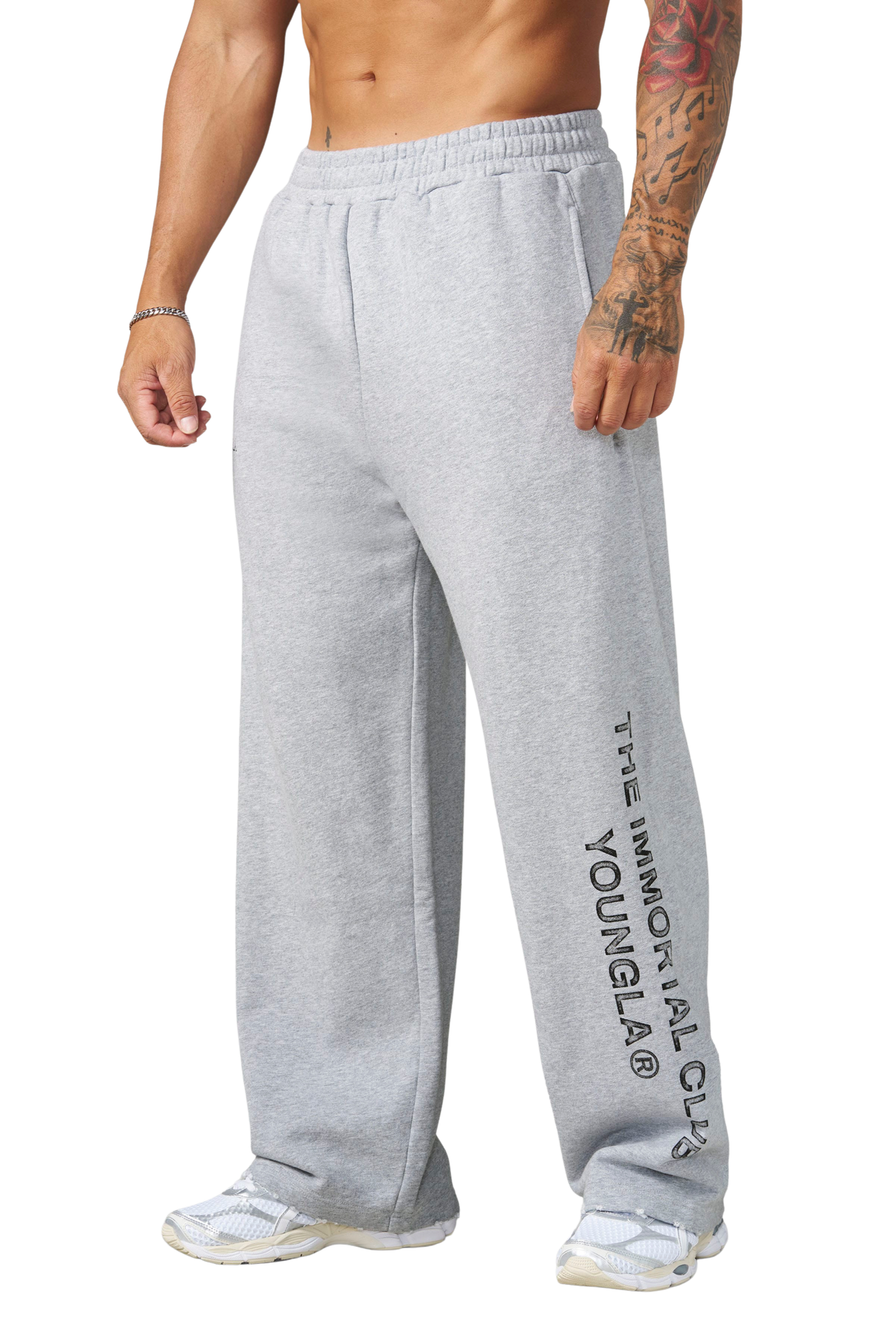 YoungLA 2178 - The Immortal Club Sweats 'Heather Grey'