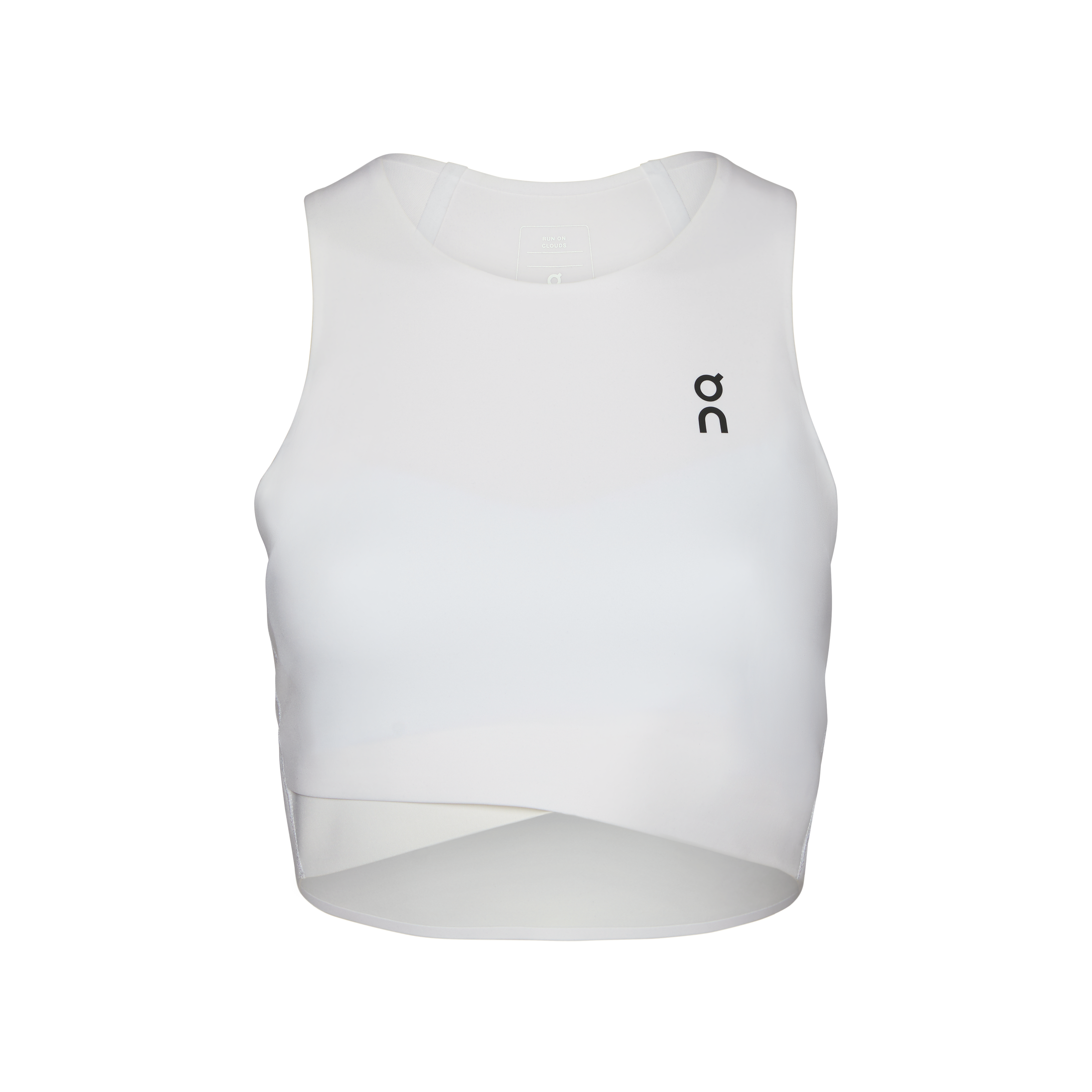 Court Crop Top 1 W White