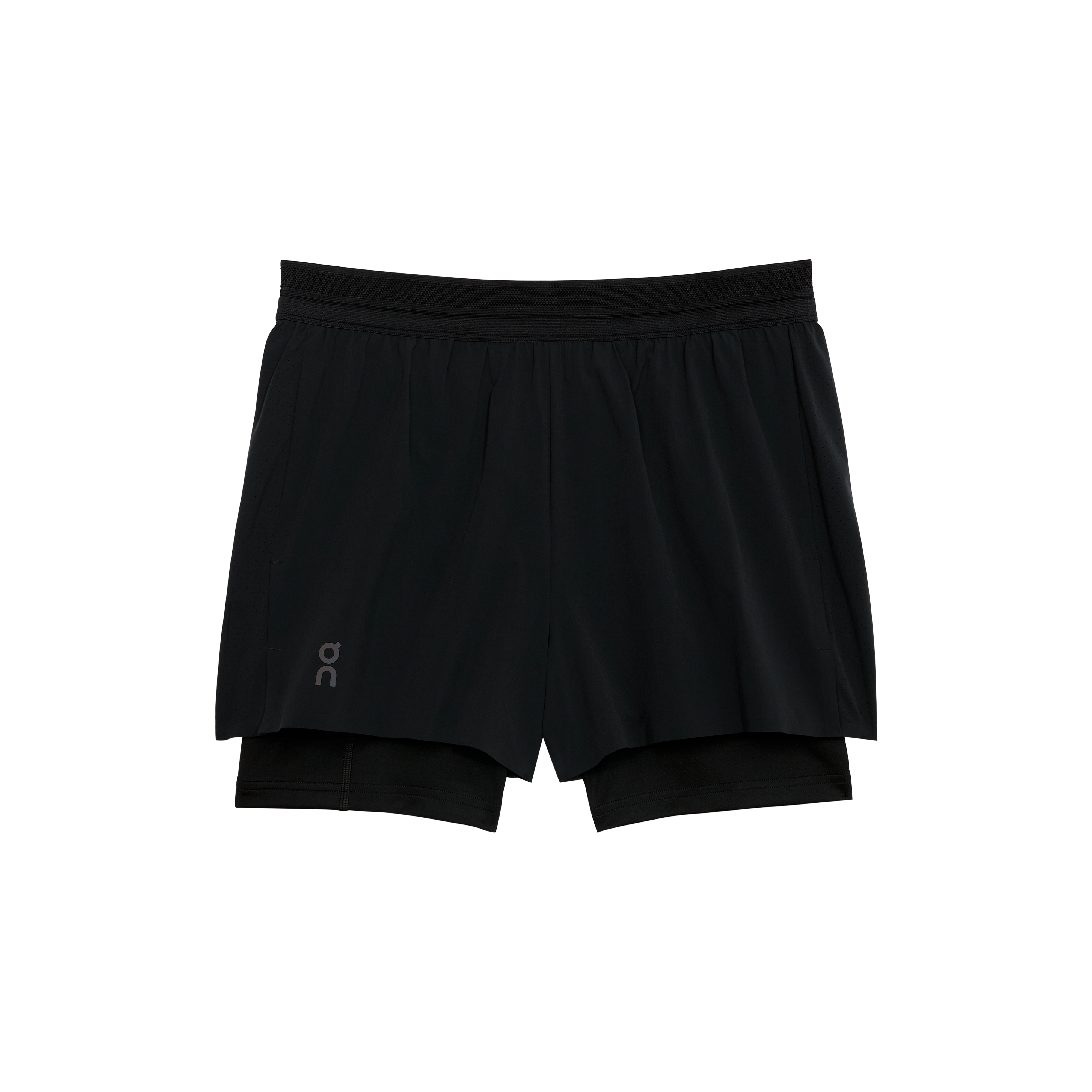 3" Performance 2/1 Shorts 1 W Black