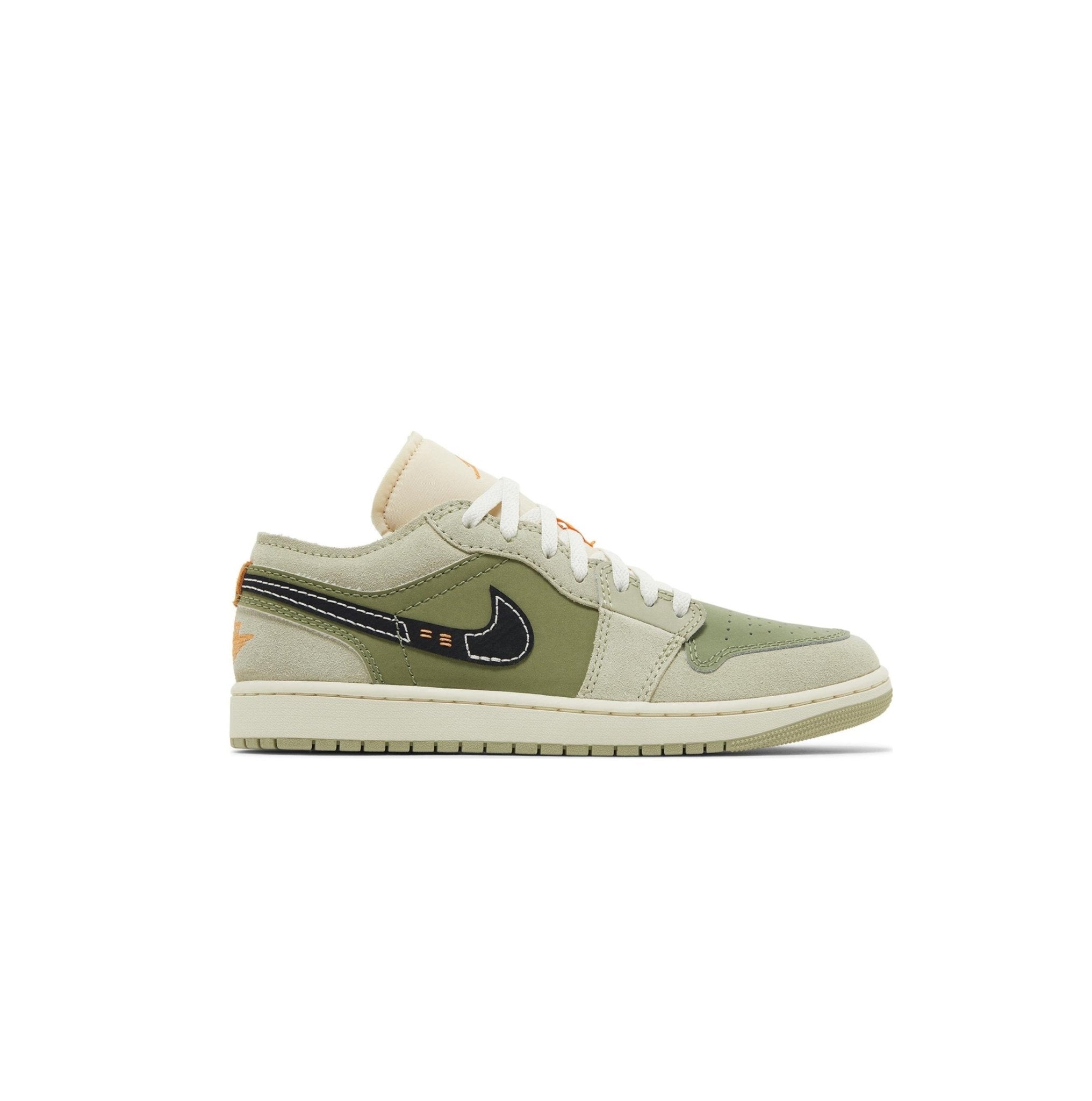 Air Jordan 1 Low SE Craft 'Light Olive' - SneakflyyInc