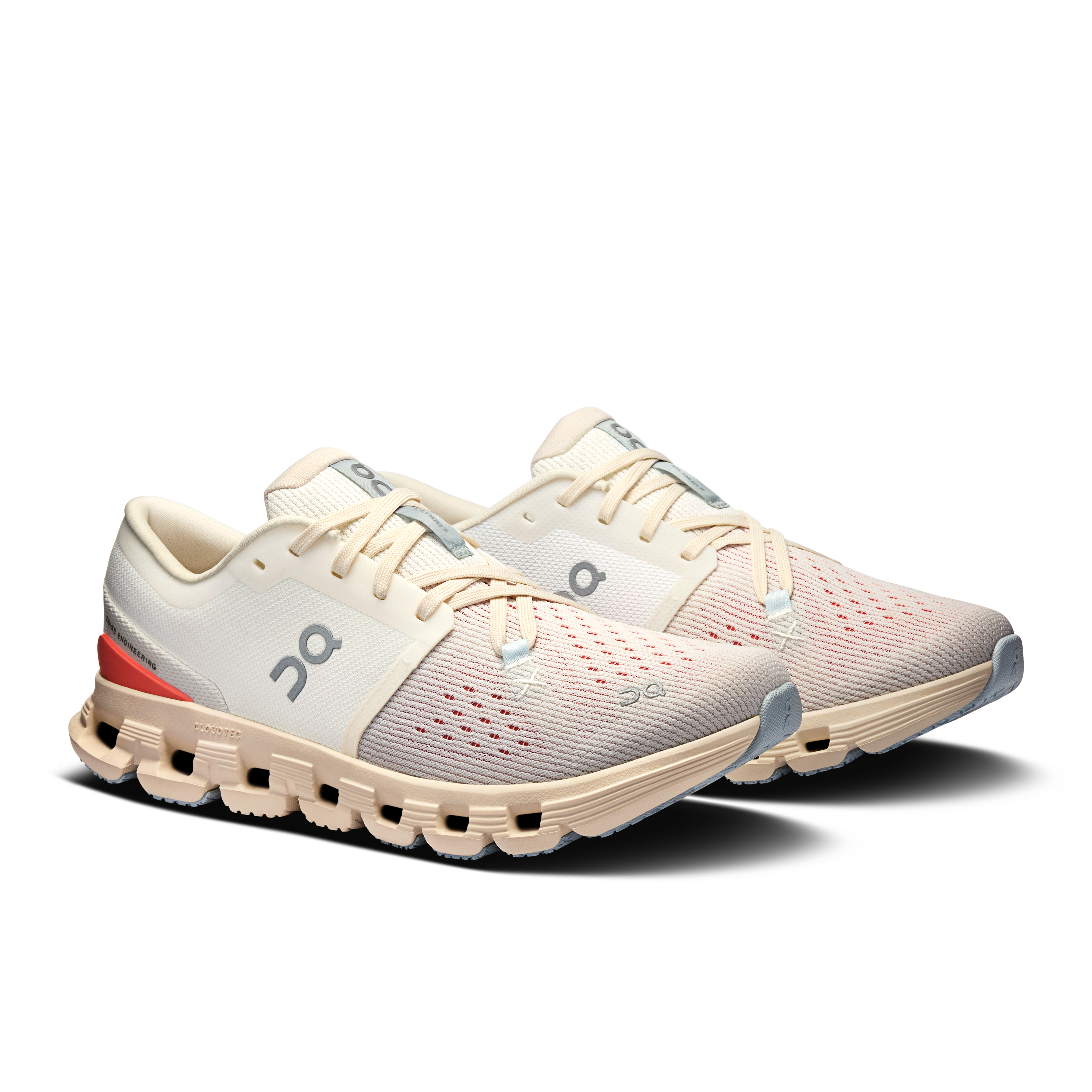 Cloud X 4 W Ivory | Salmon