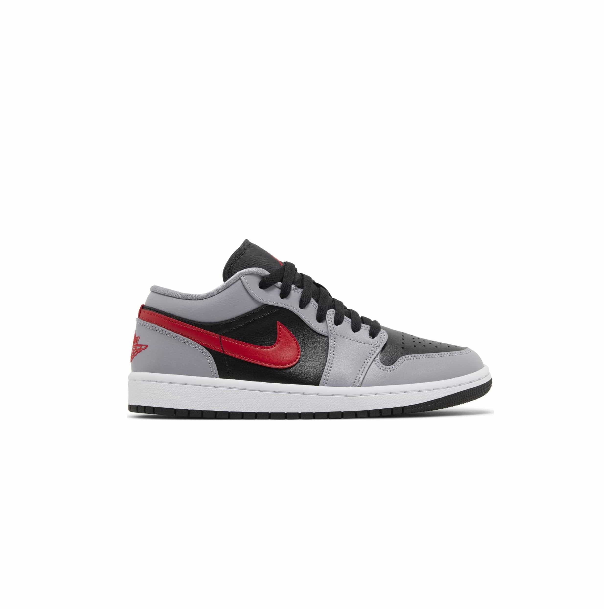 Air Jordan 1 Low Cement 'Grey Fire Red' (Women's)