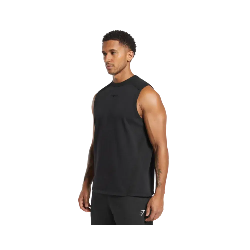 Gymshark Heavyweight Tank Oversized Fit Black