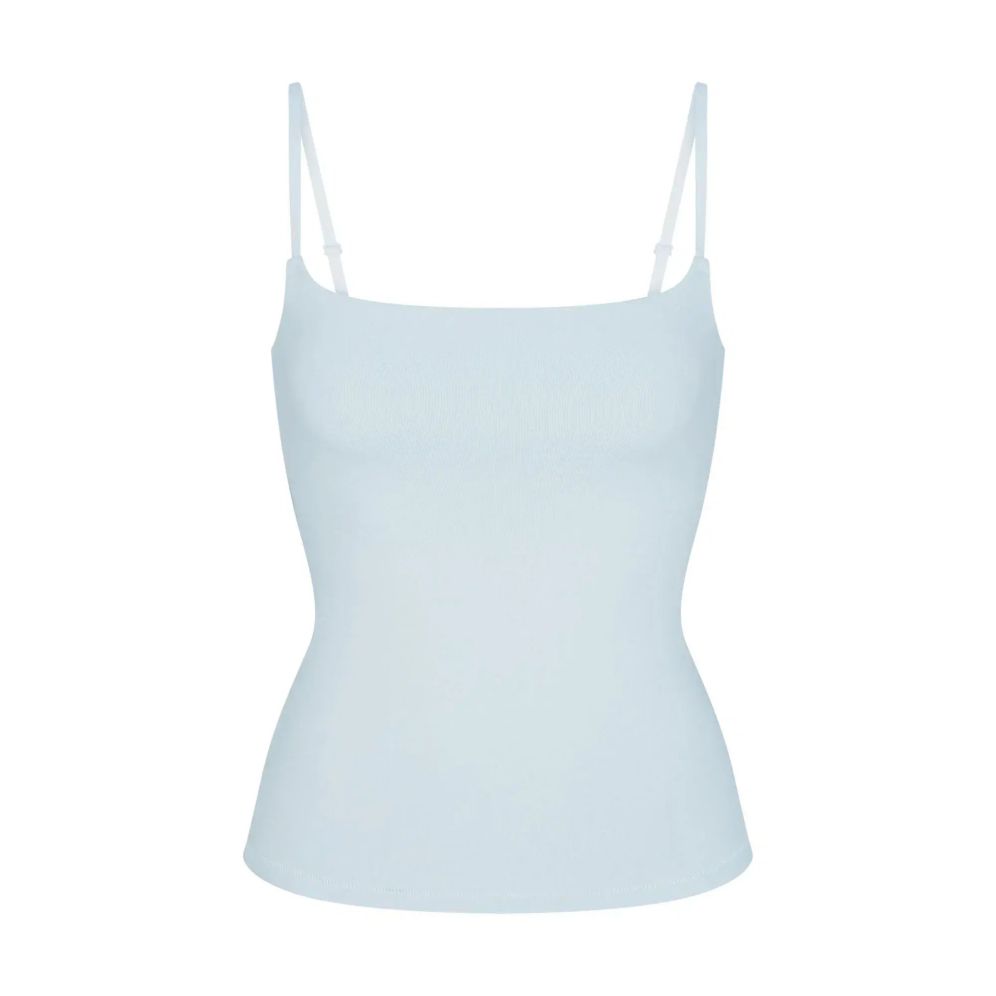 Skims Cotton Jersey Cami Heather Opal