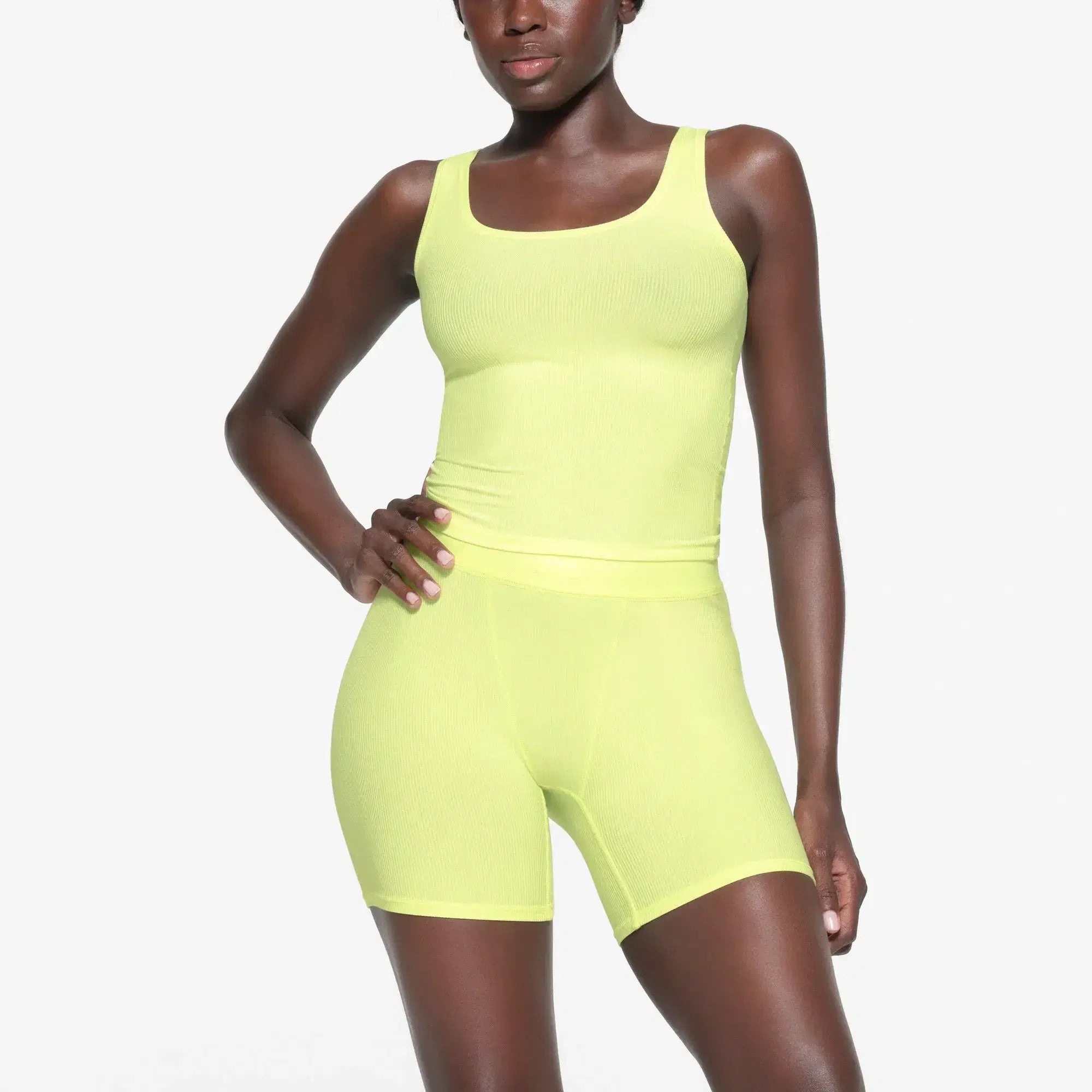 Skims Soft Lounge Tank Lemonade