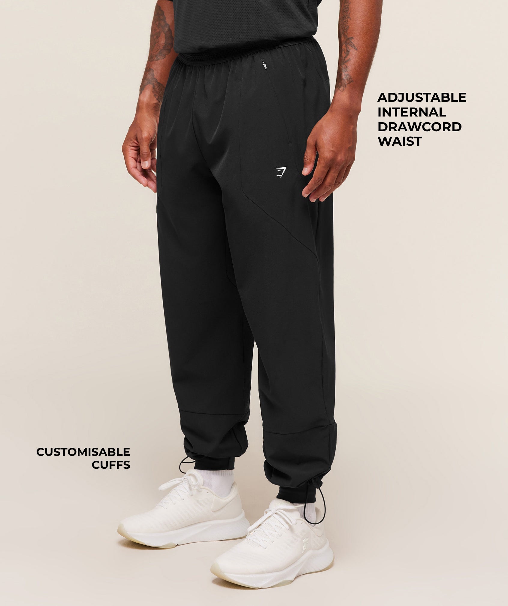 Gymshark Running Joggers 'Black'