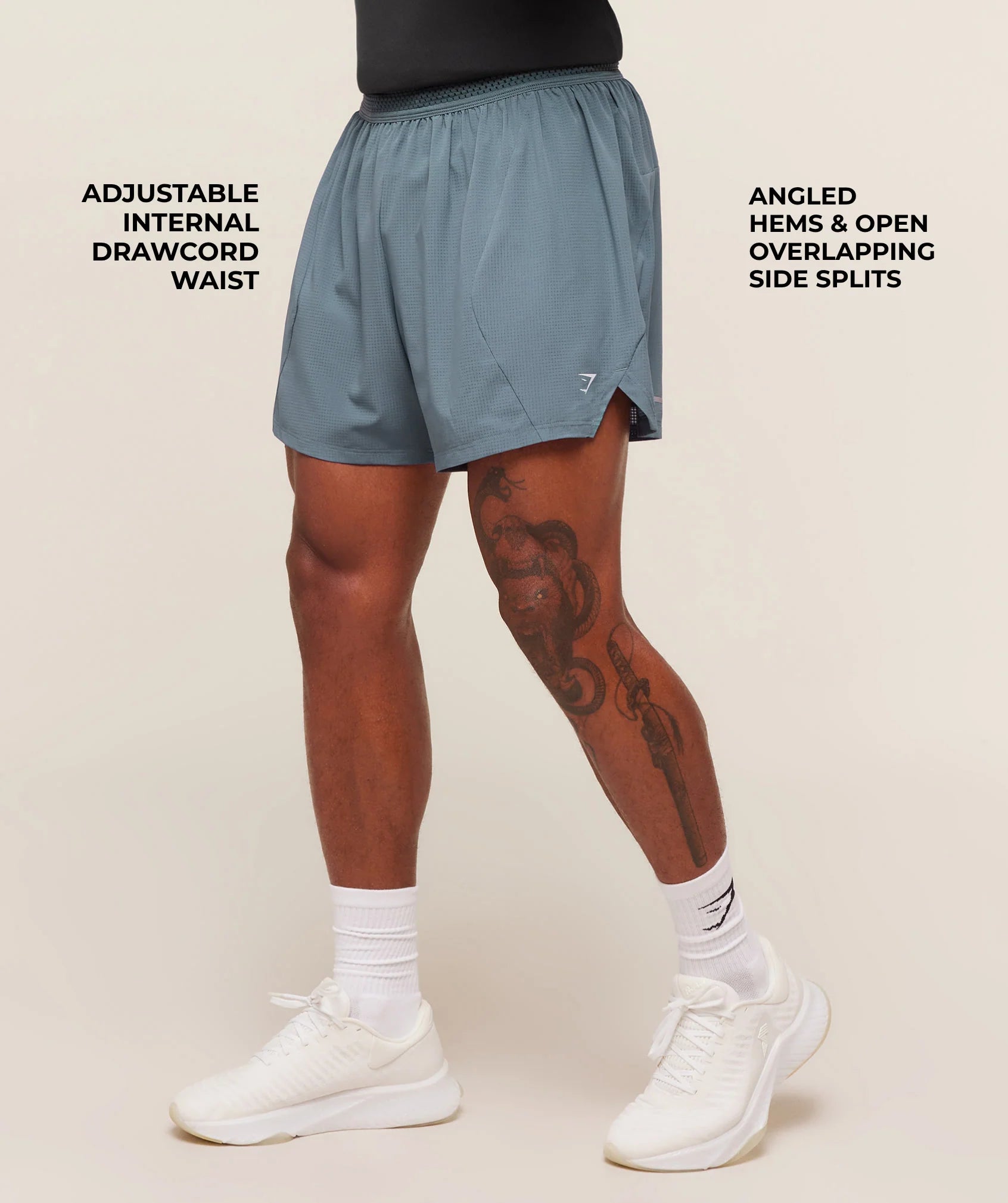 Gymshark Running 5" Shorts 'Iron Blue'