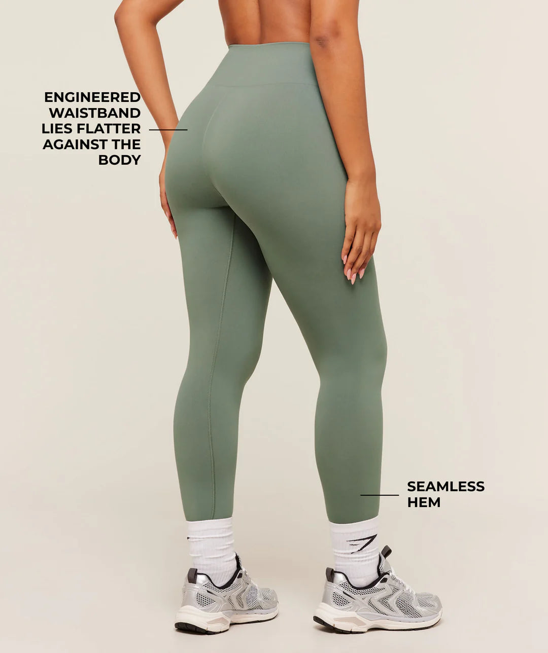 Gymshark Soft Sculpt Leggings - Unit Green
