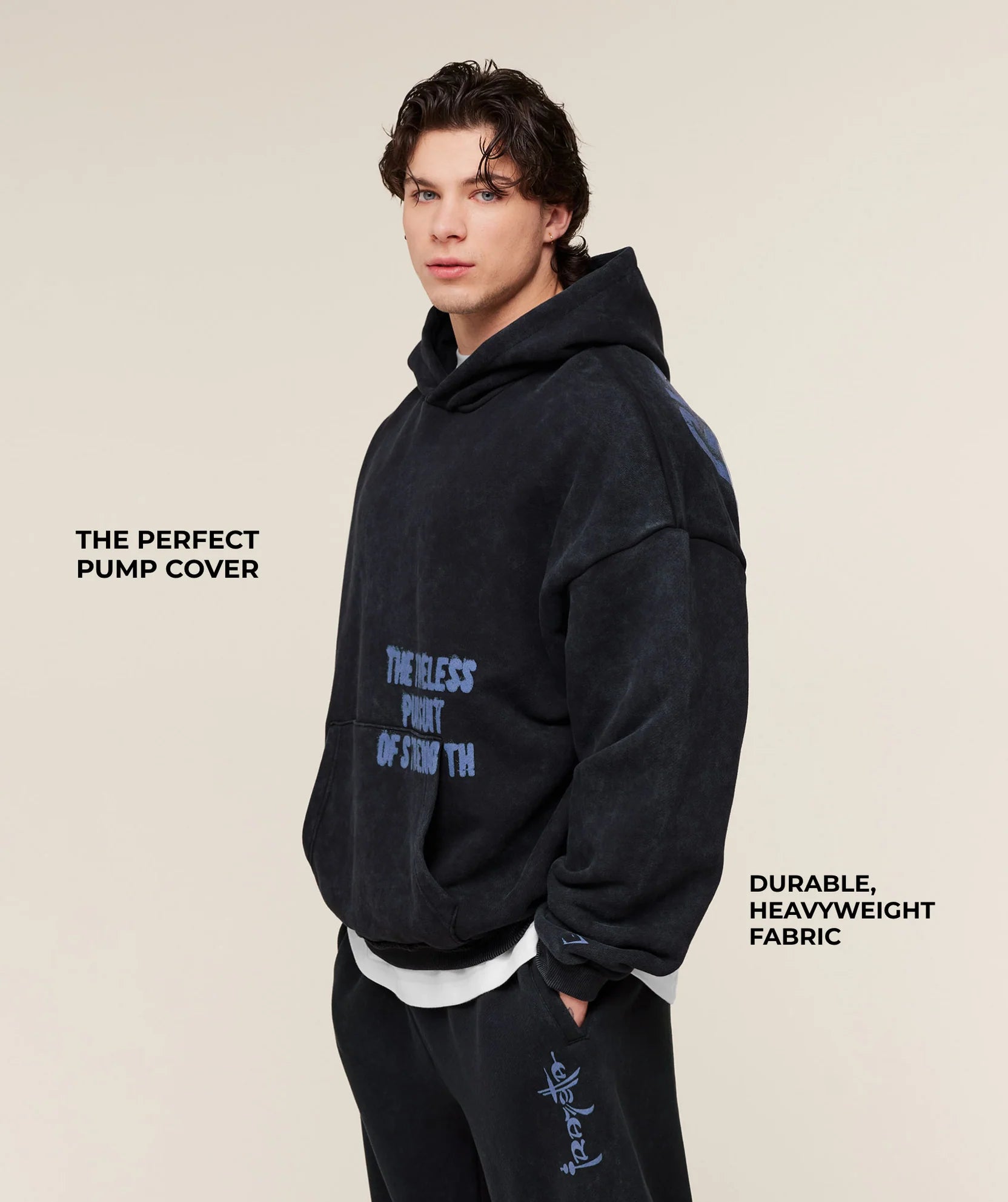 Gymshark Power x Frazetta Graphic Hoodie 'Black'