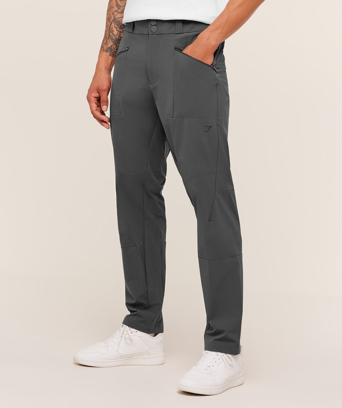 Gymshark Weekend Pants 'Onyx Grey'