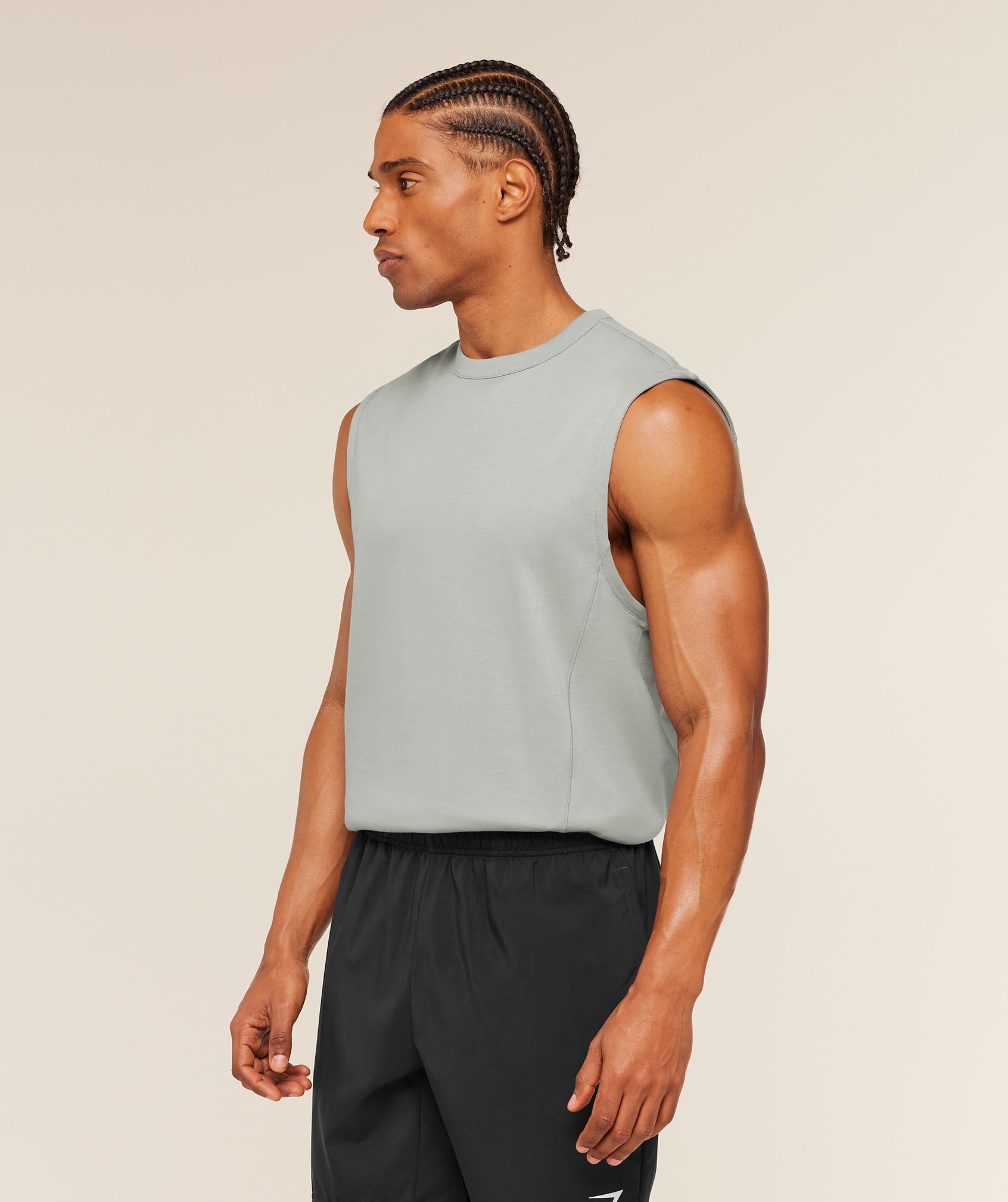 Gymshark Off Duty Tank 'Smokey Grey'