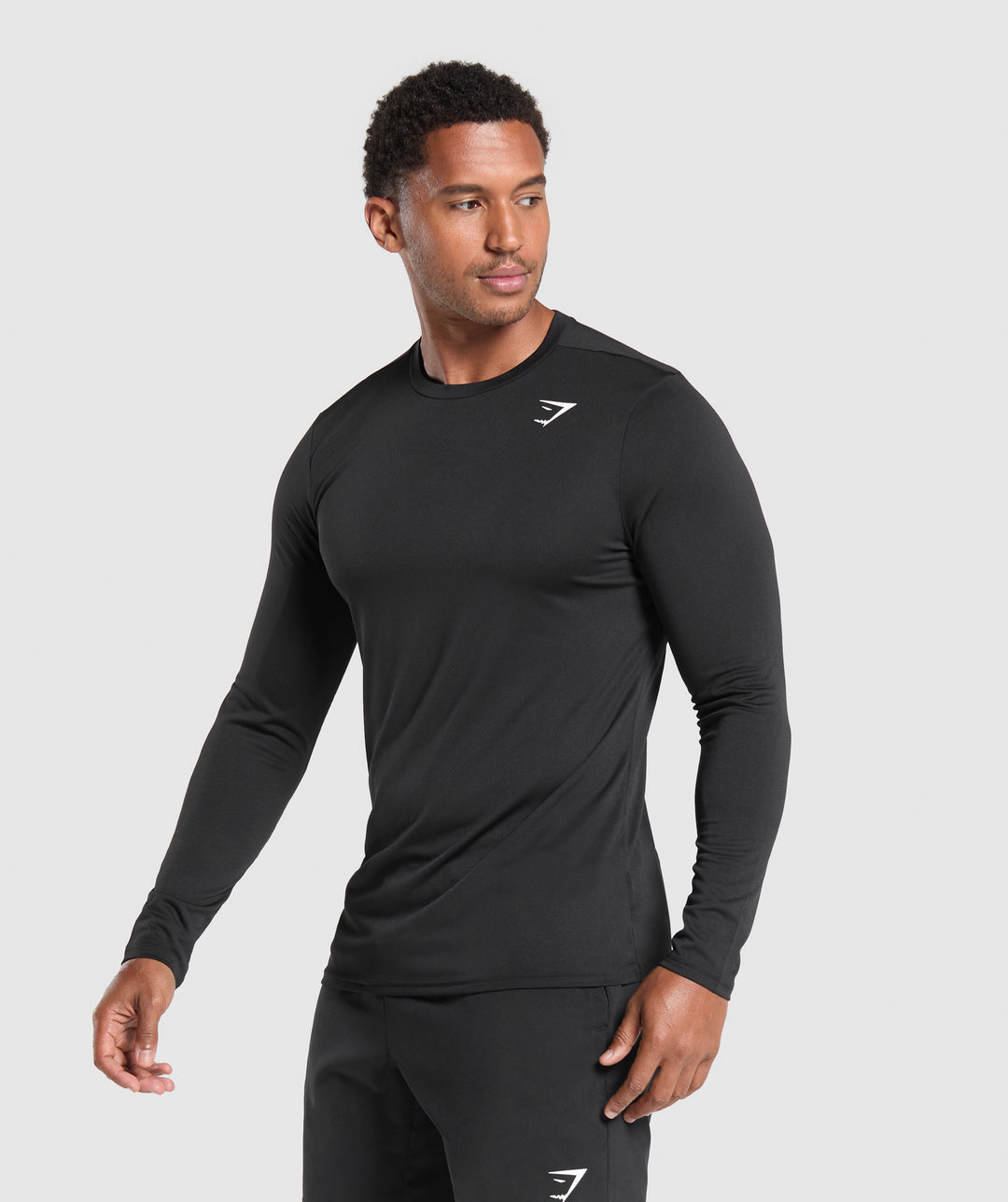Gymshark Arrival Long Sleeve T-Shirt 'Black'