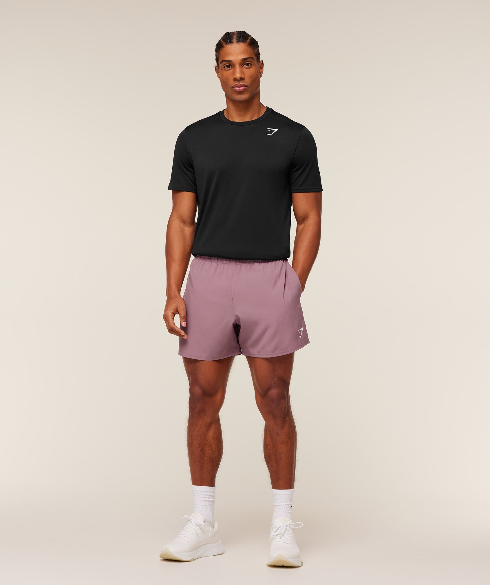 Gymshark Arrival 5" Shorts 'Calm Pink'