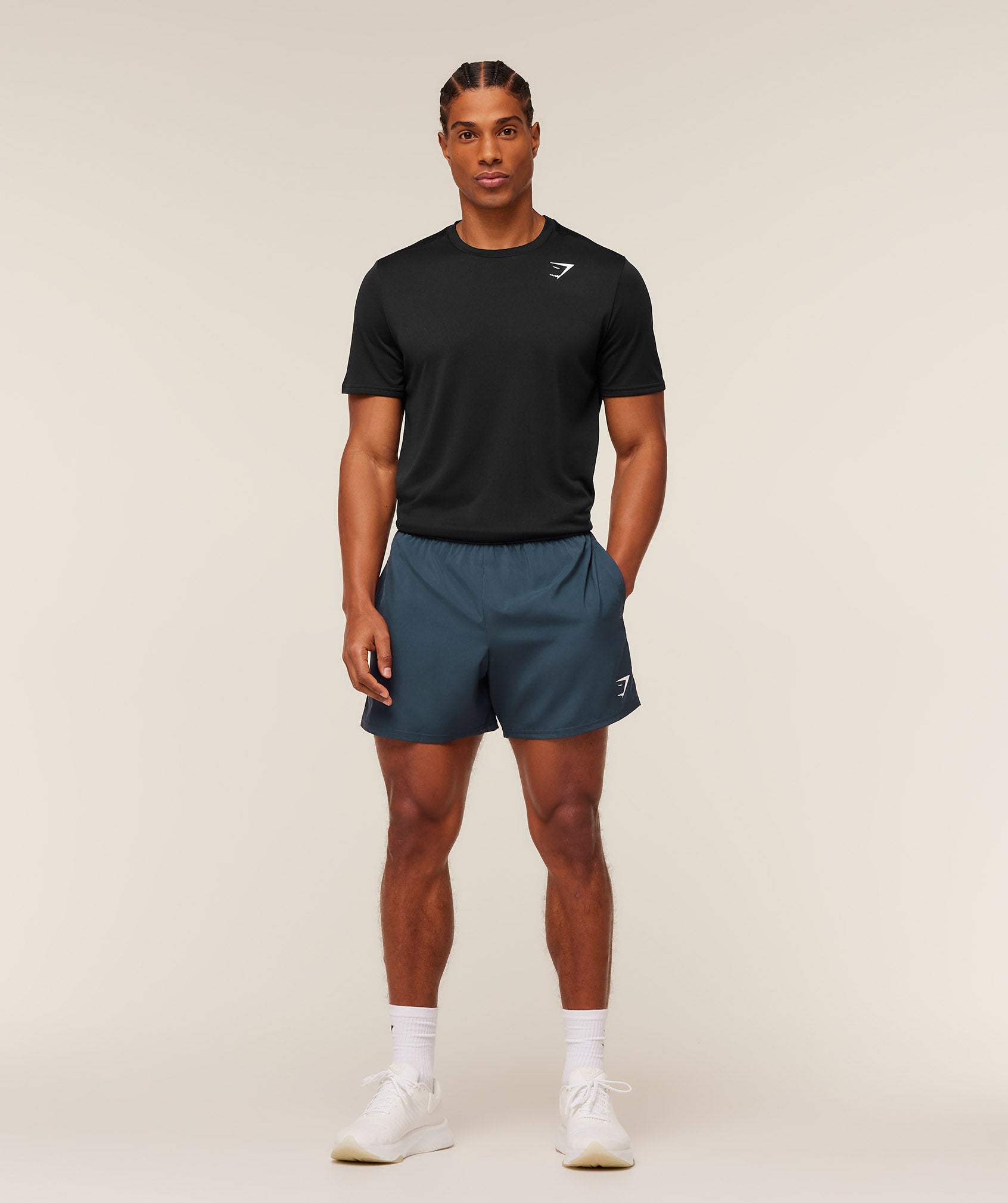 Gymshark Arrival 5" Shorts 'Chestnut Pink'