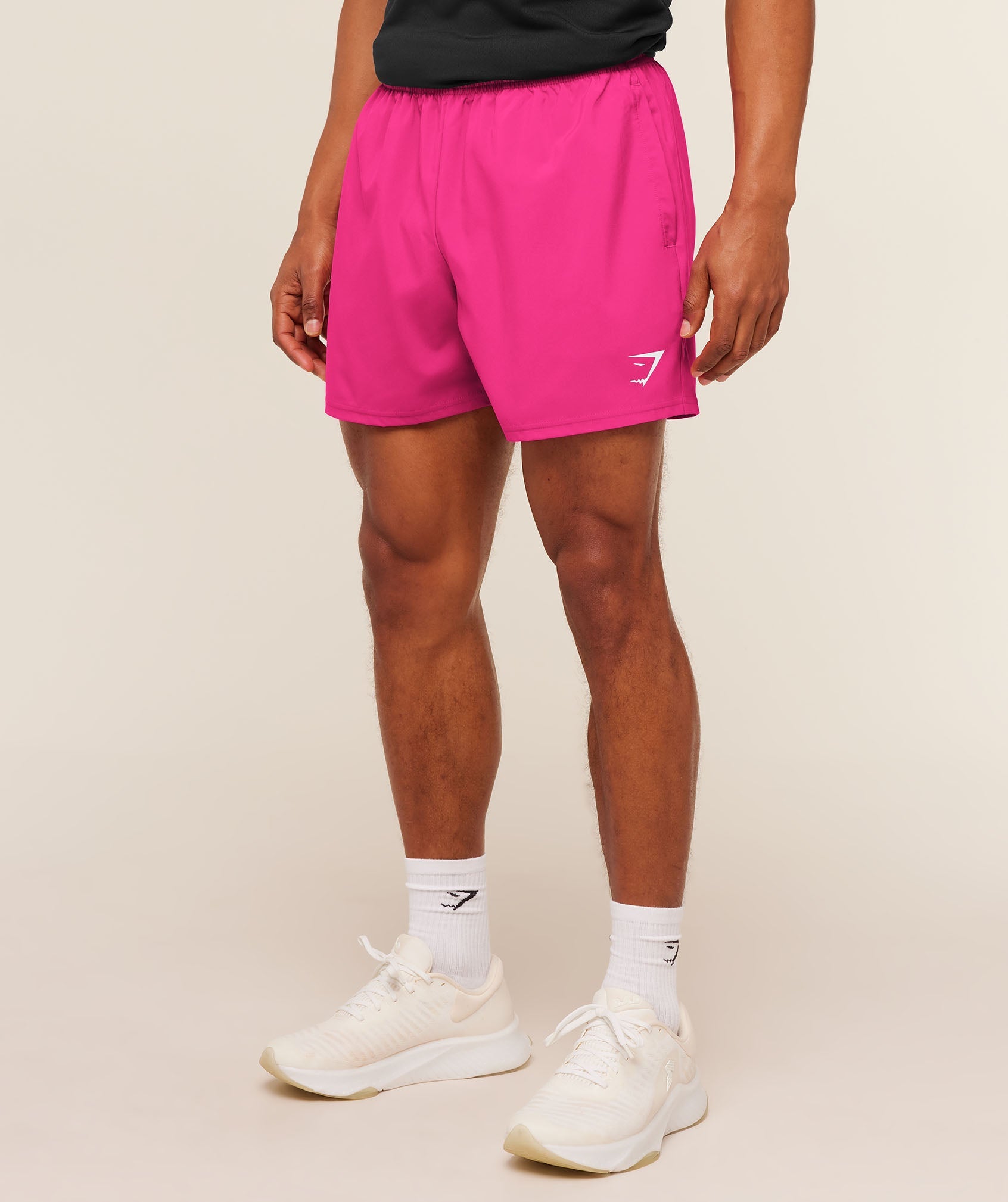 Gymshark Arrival 5" Shorts 'Super-Set Pink'