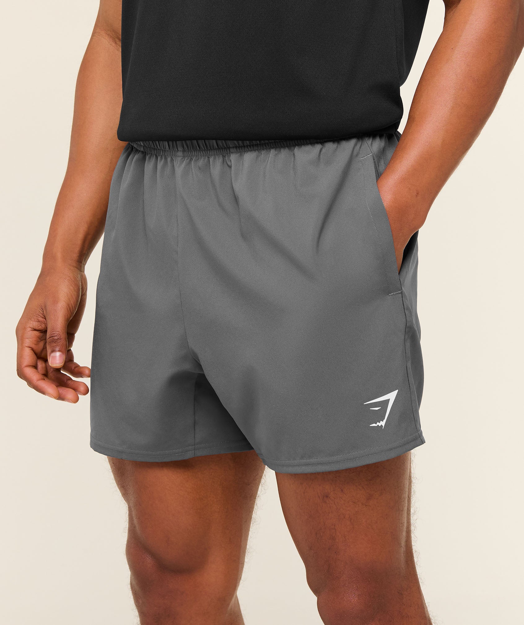 Gymshark Arrival 5" Shorts 'Silhouette Grey'
