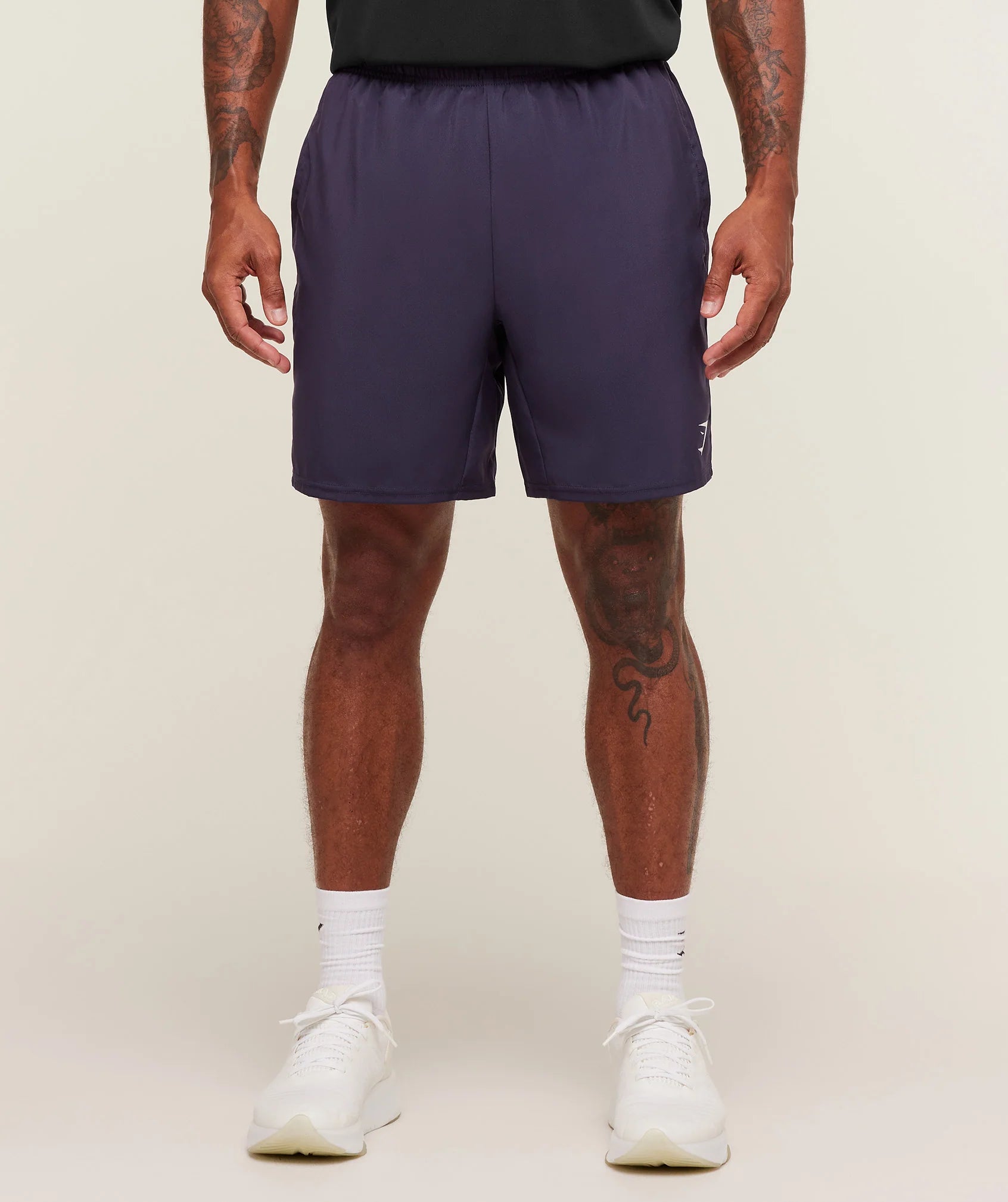 Gymshark Arrival 7" Shorts 'Midnight Purple'