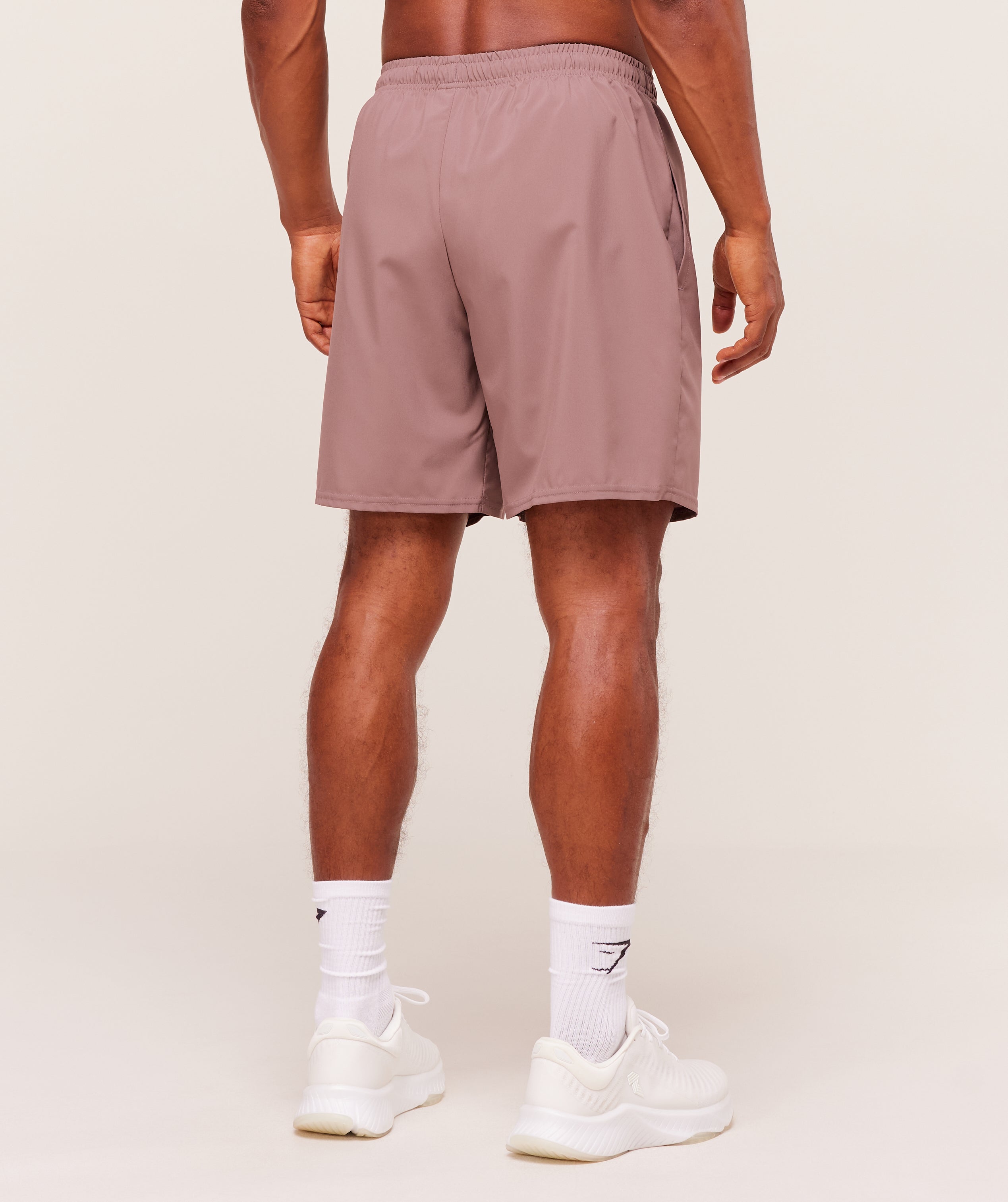 Gymshark Arrival 7" Shorts 'Chestnut Pink'