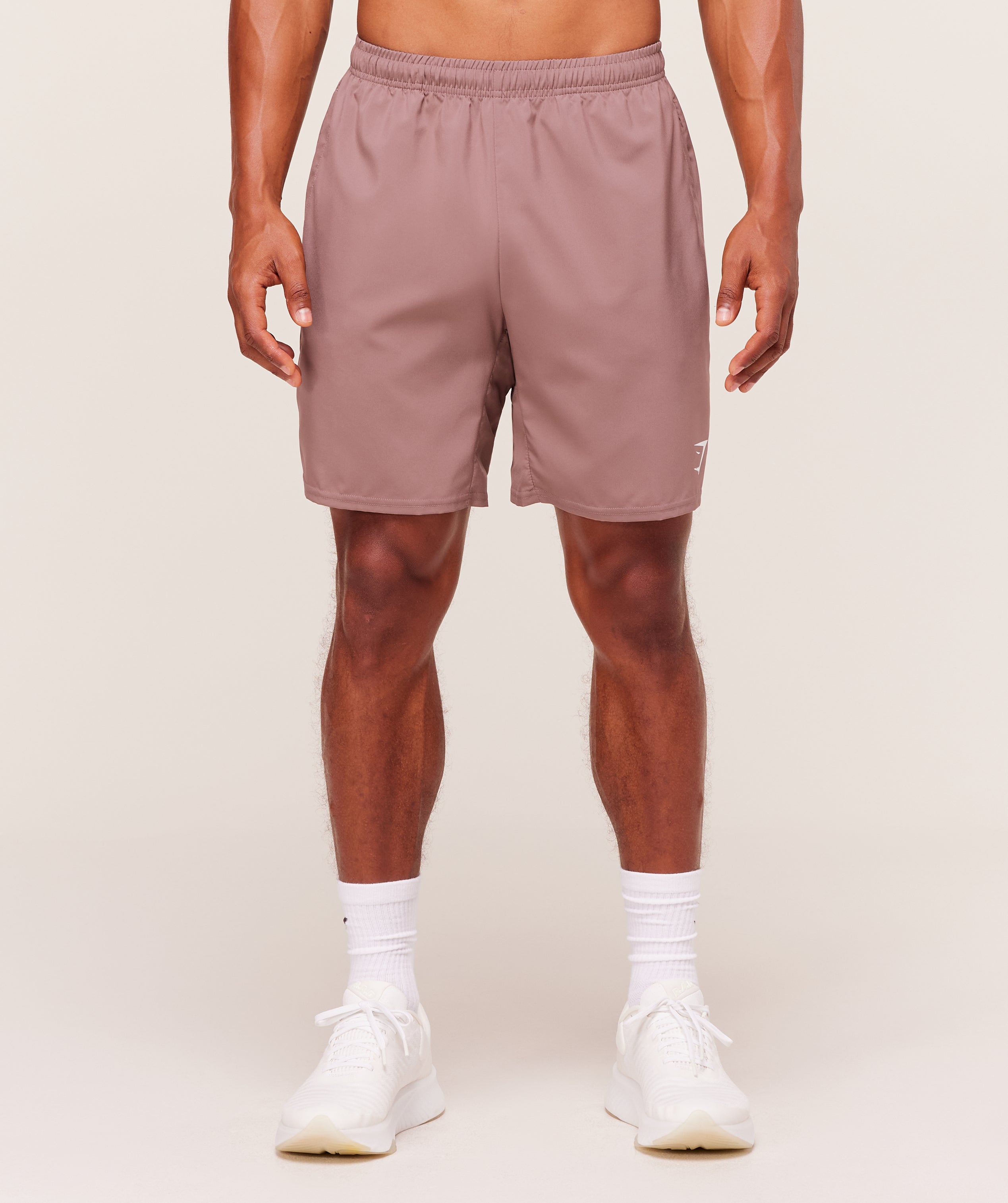 Gymshark Arrival 7" Shorts 'Chestnut Pink'