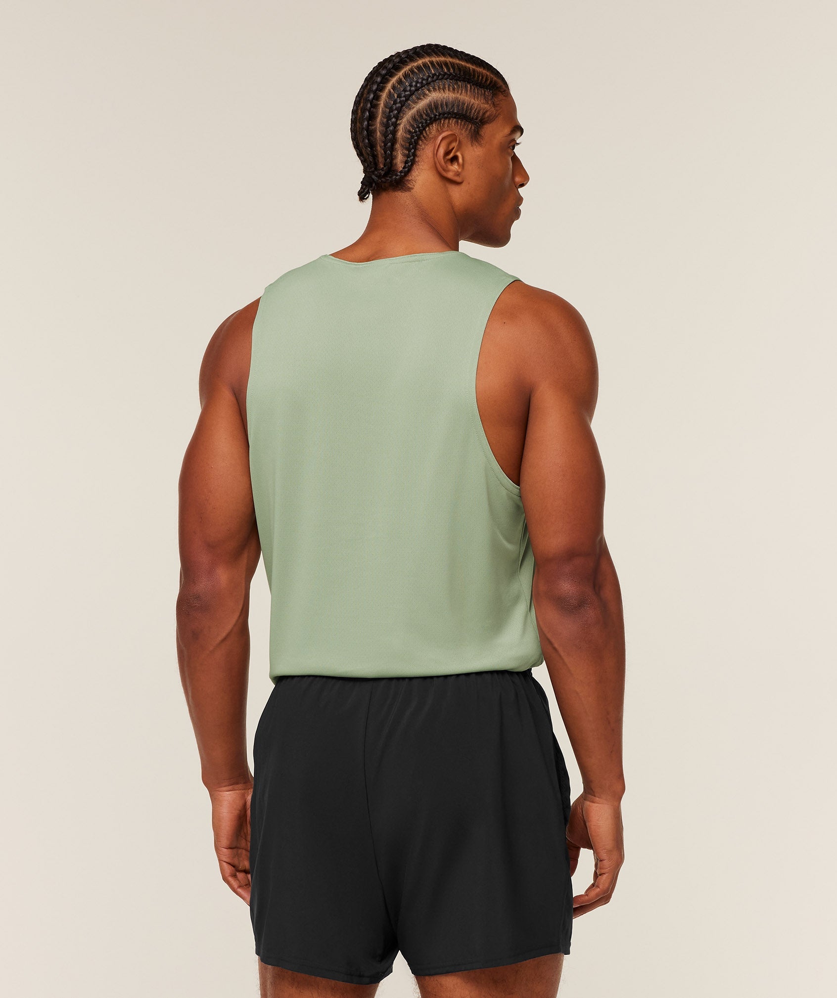 Gymshark Arrival Tank 'GS Haze Green'