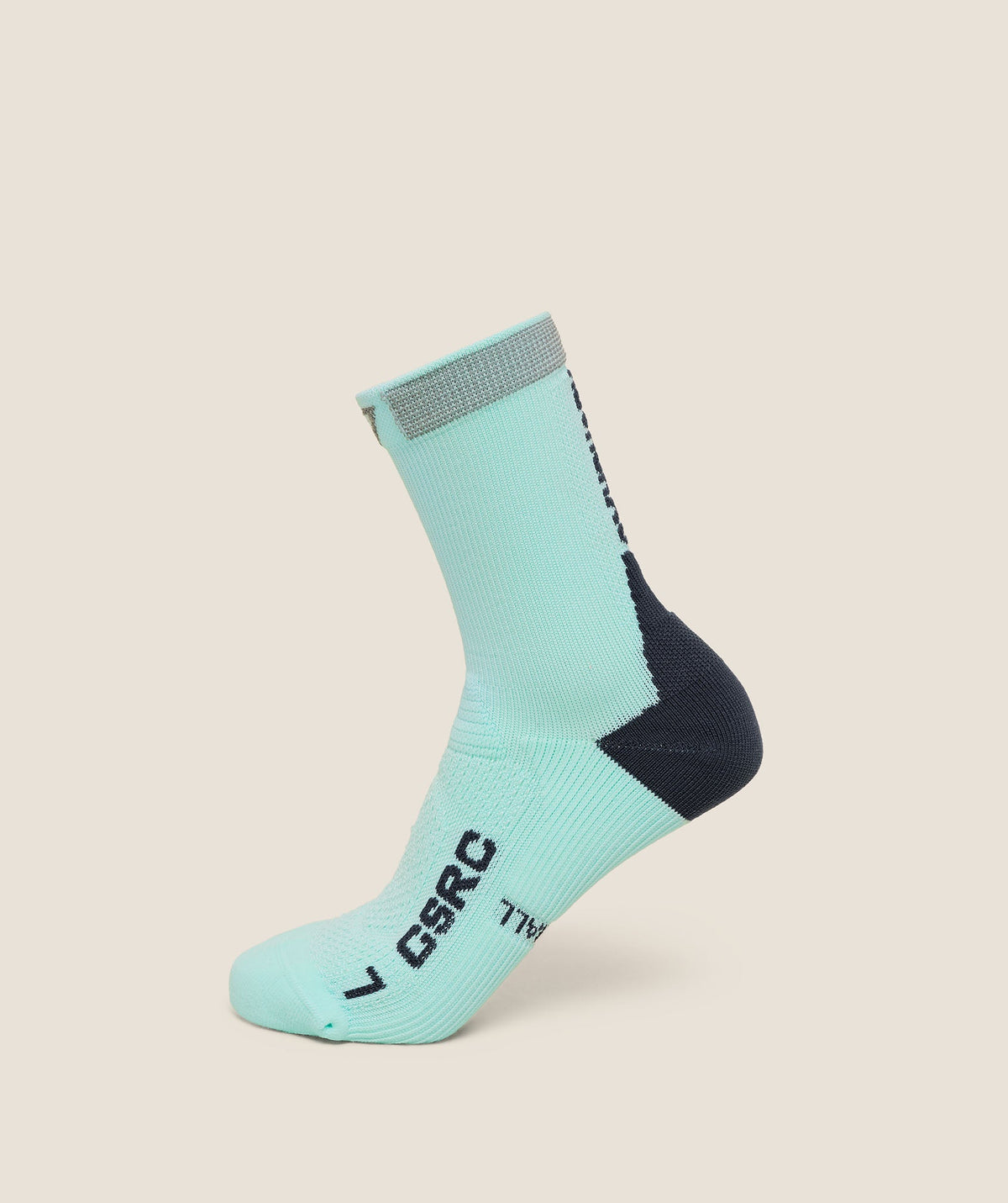 Gymshark Running Elite Crew Sock Single 'Pop Turquoise'
