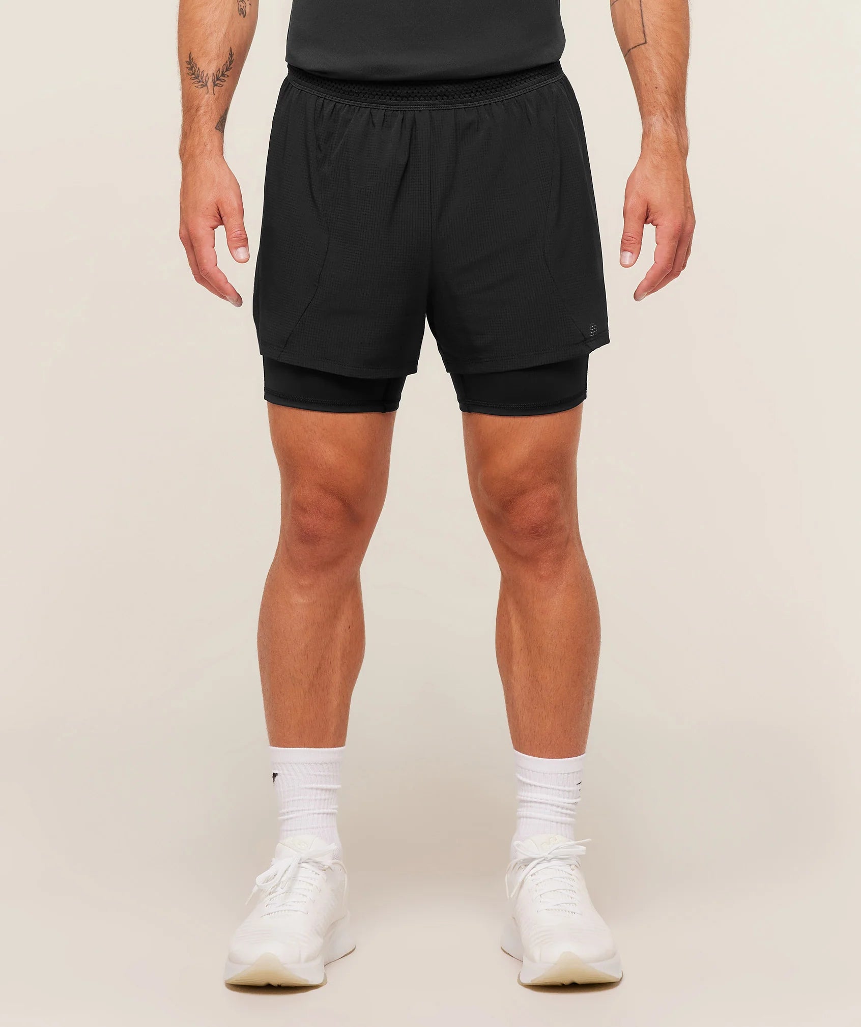 Gymshark Running 4" 2in1 Shorts 'Black'