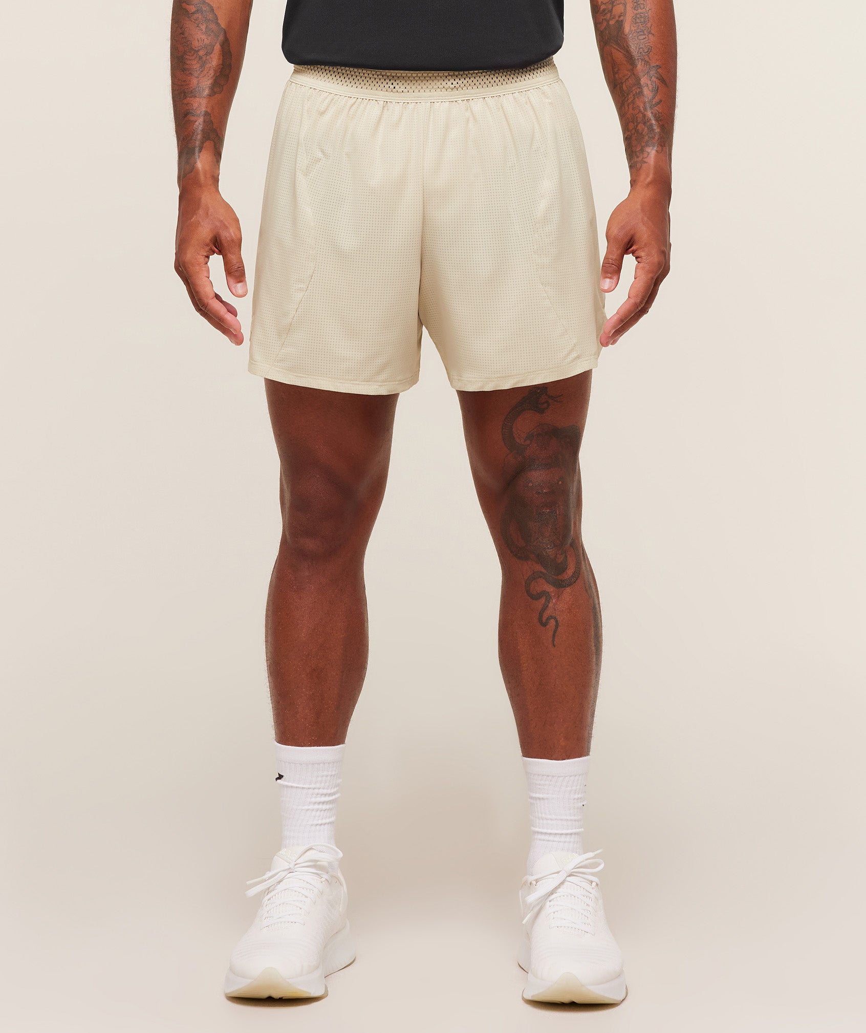 Gymshark Running 5" Shorts 'Pebble Grey'