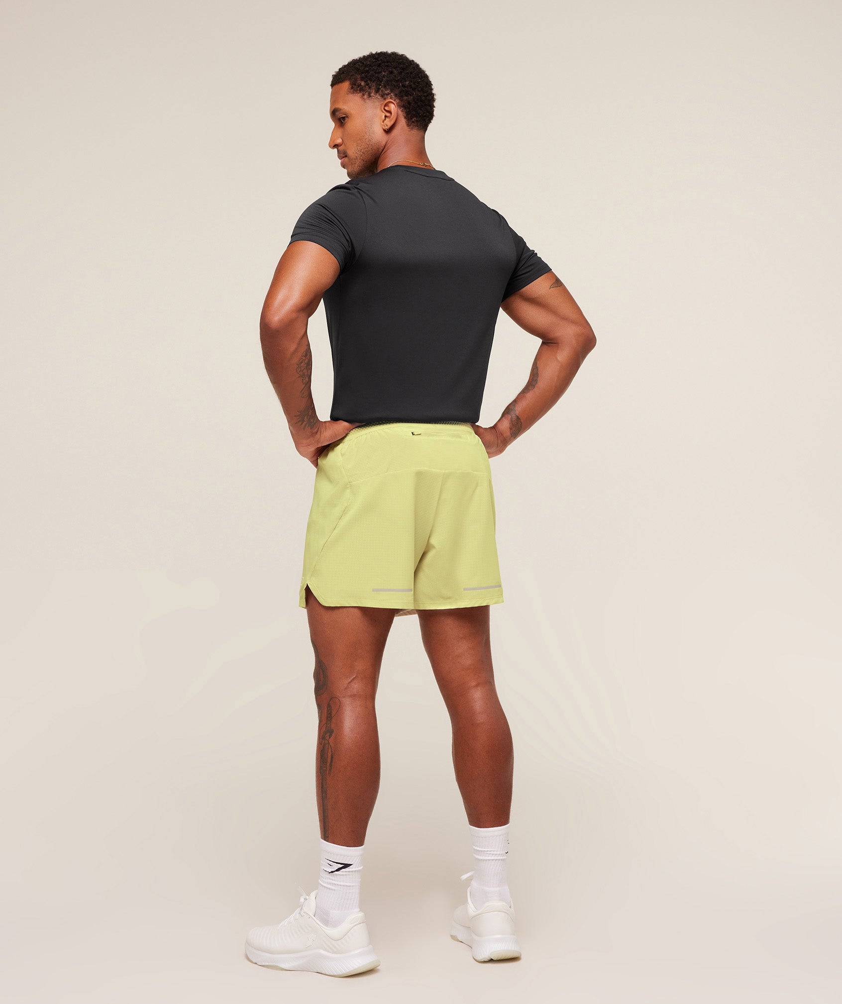 Gymshark Running 5" Shorts 'Sorbet Yellow'