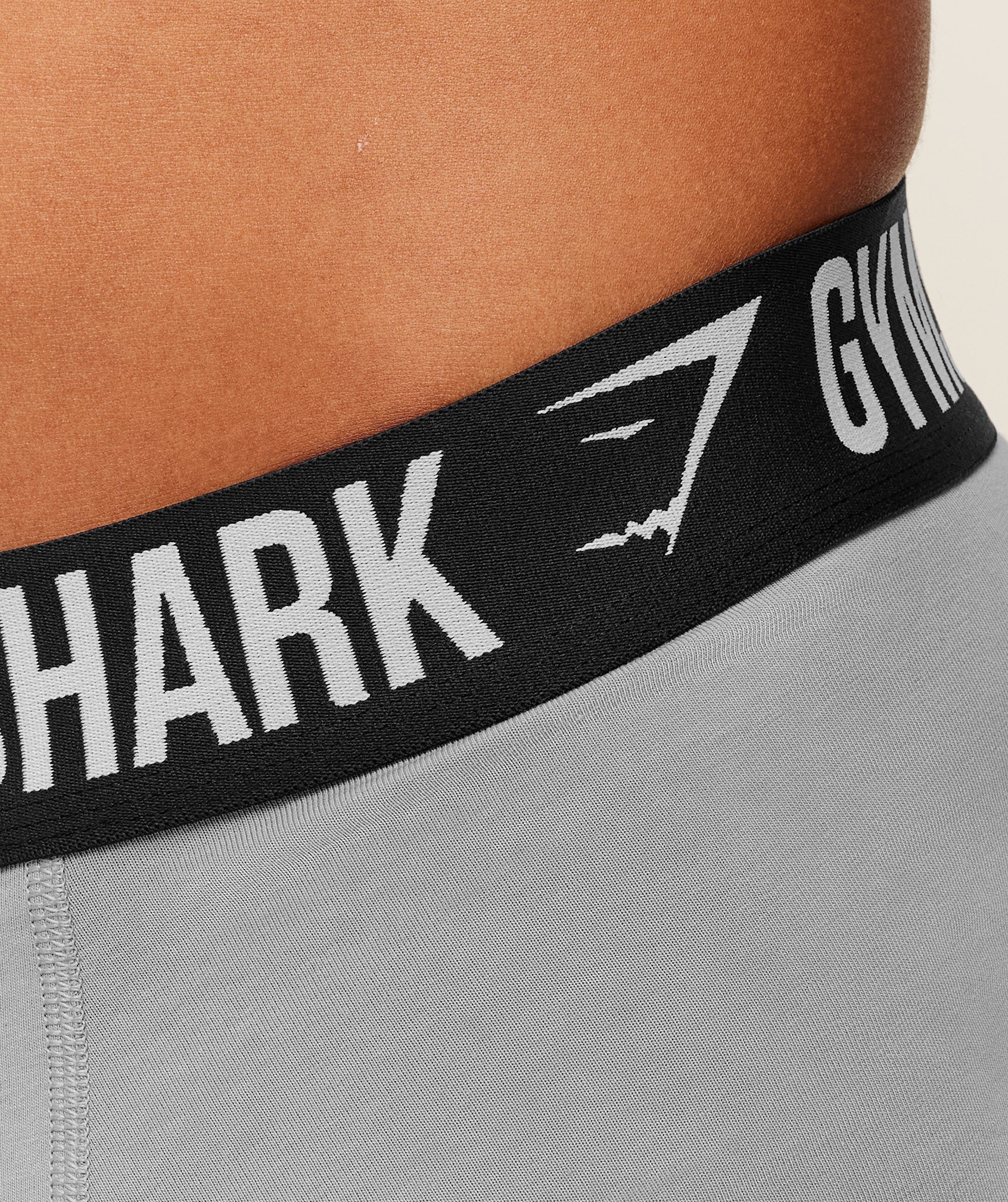 Gymshark Boxer Brief 3PK 'GS Smokey Grey GS Smokey Grey GS Smokey Grey'
